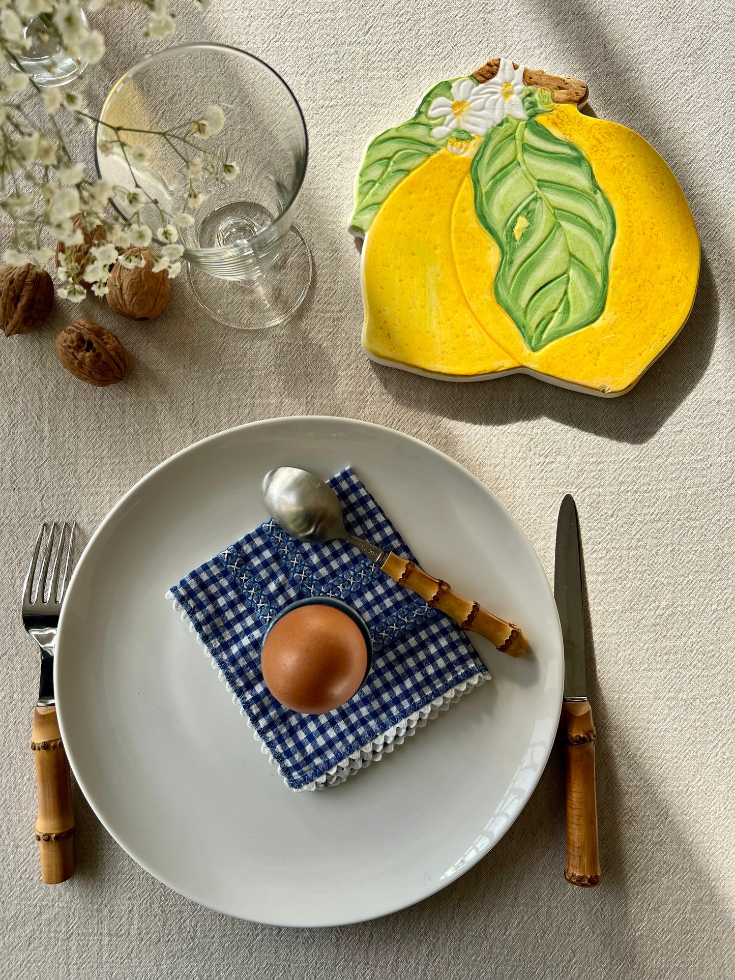 Dessous de plat citron