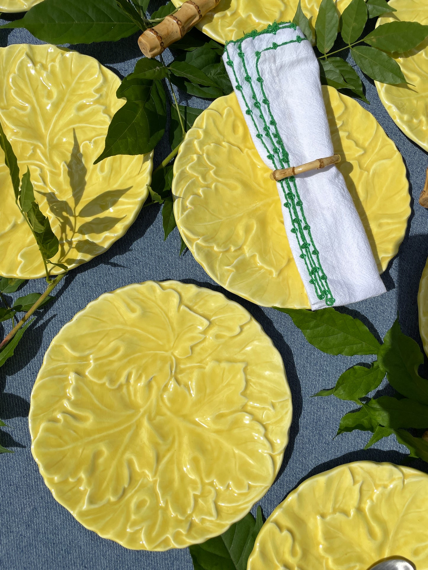 10 assiettes à dessert/entrée Digoin Sarreguemines