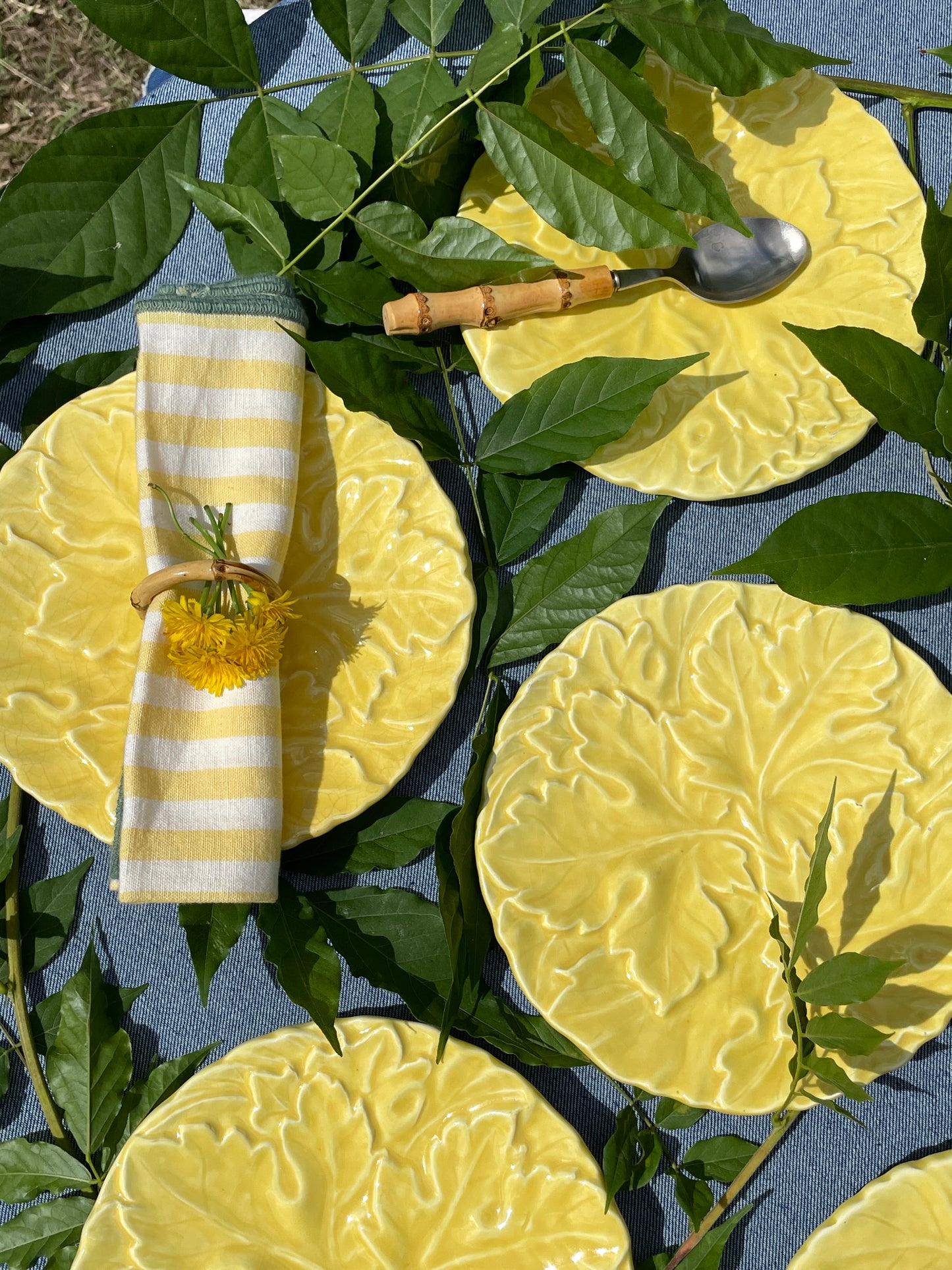 10 assiettes à dessert/entrée Digoin Sarreguemines