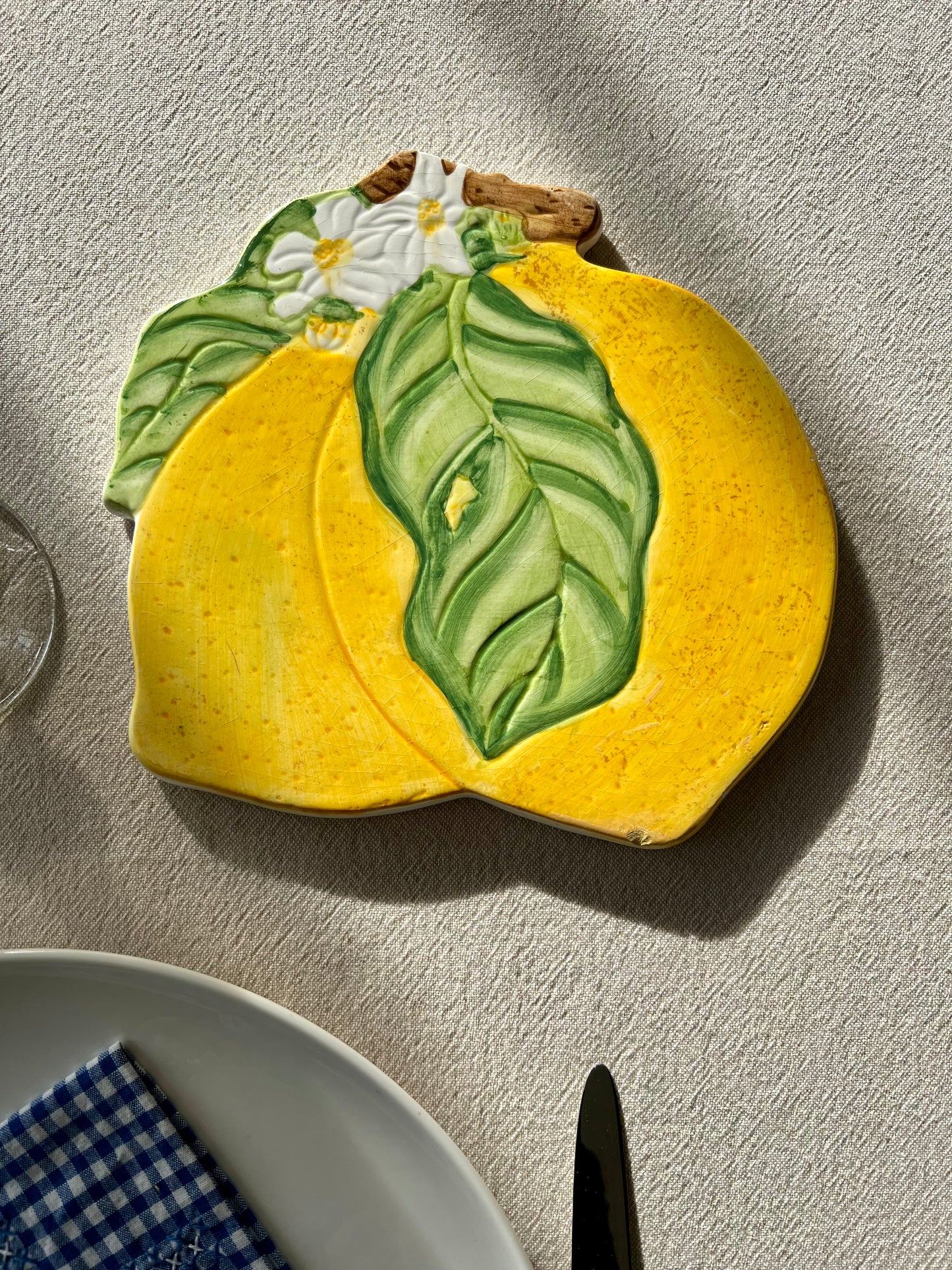 Dessous de plat citron