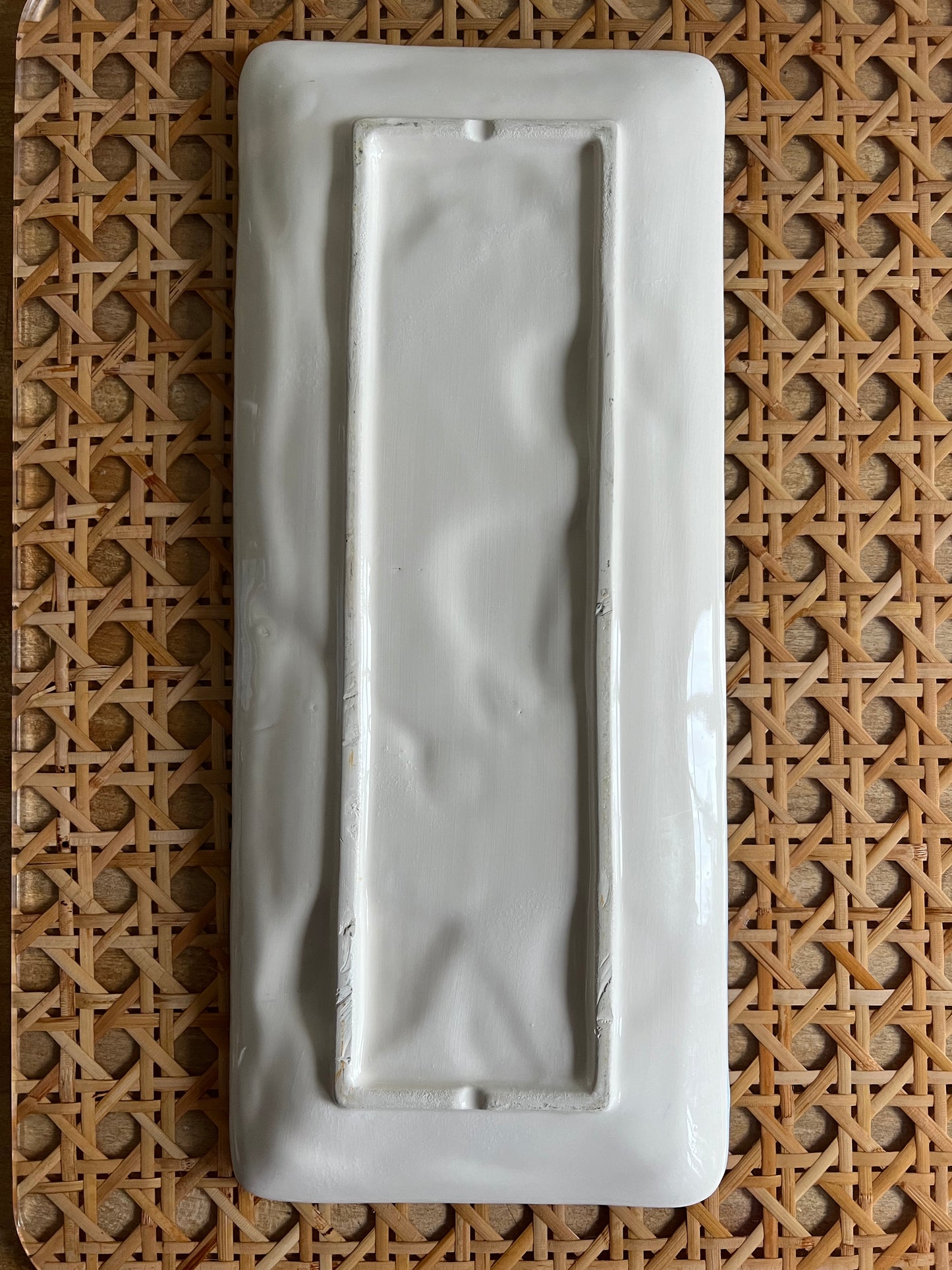 Plat rectangle croissant