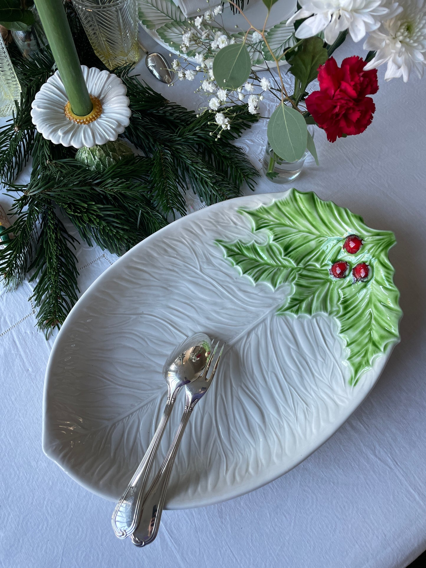 Grand plat houx Made in Italy