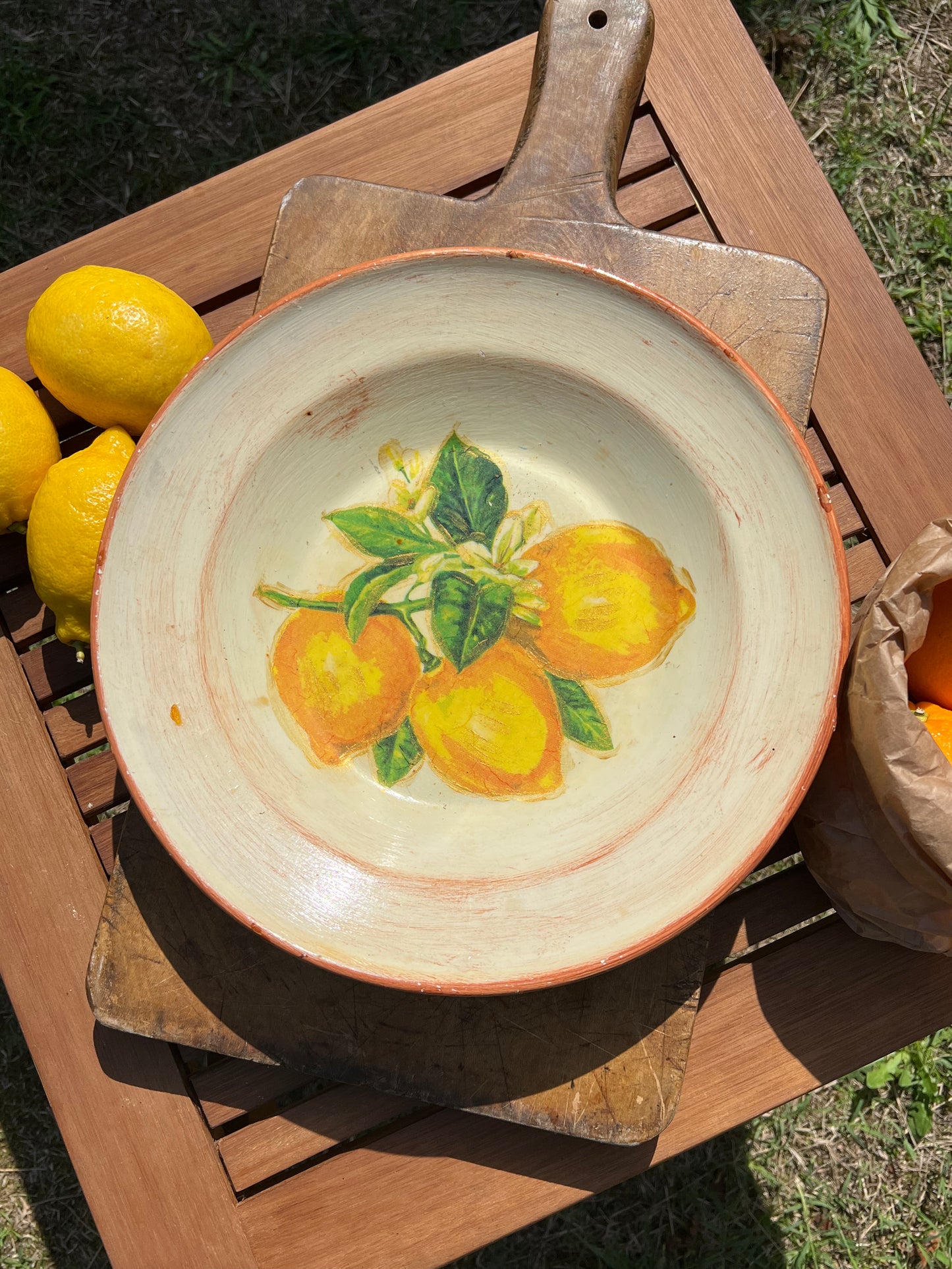 Saladier citrons Made in Italy