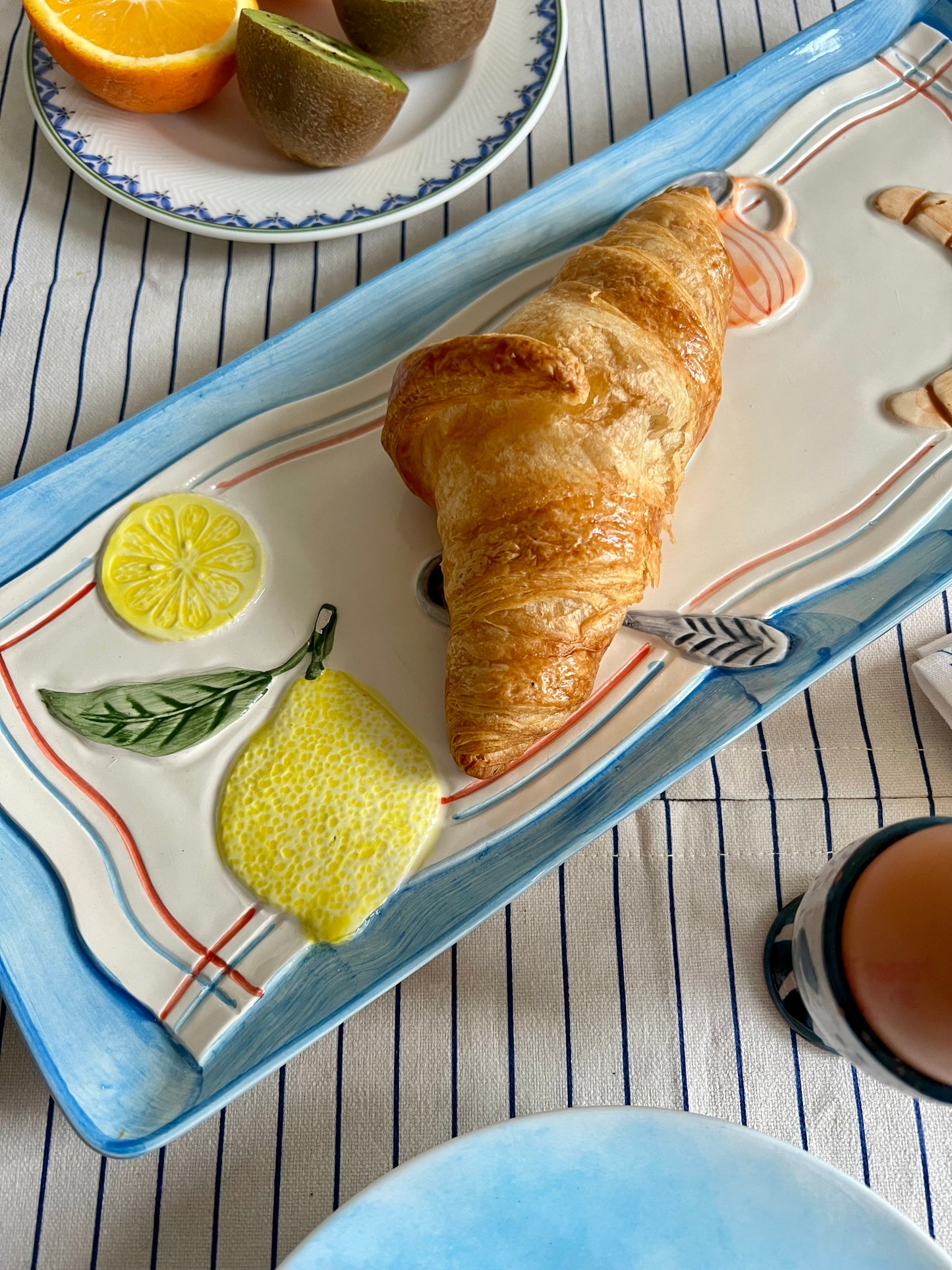 Plat rectangle croissant