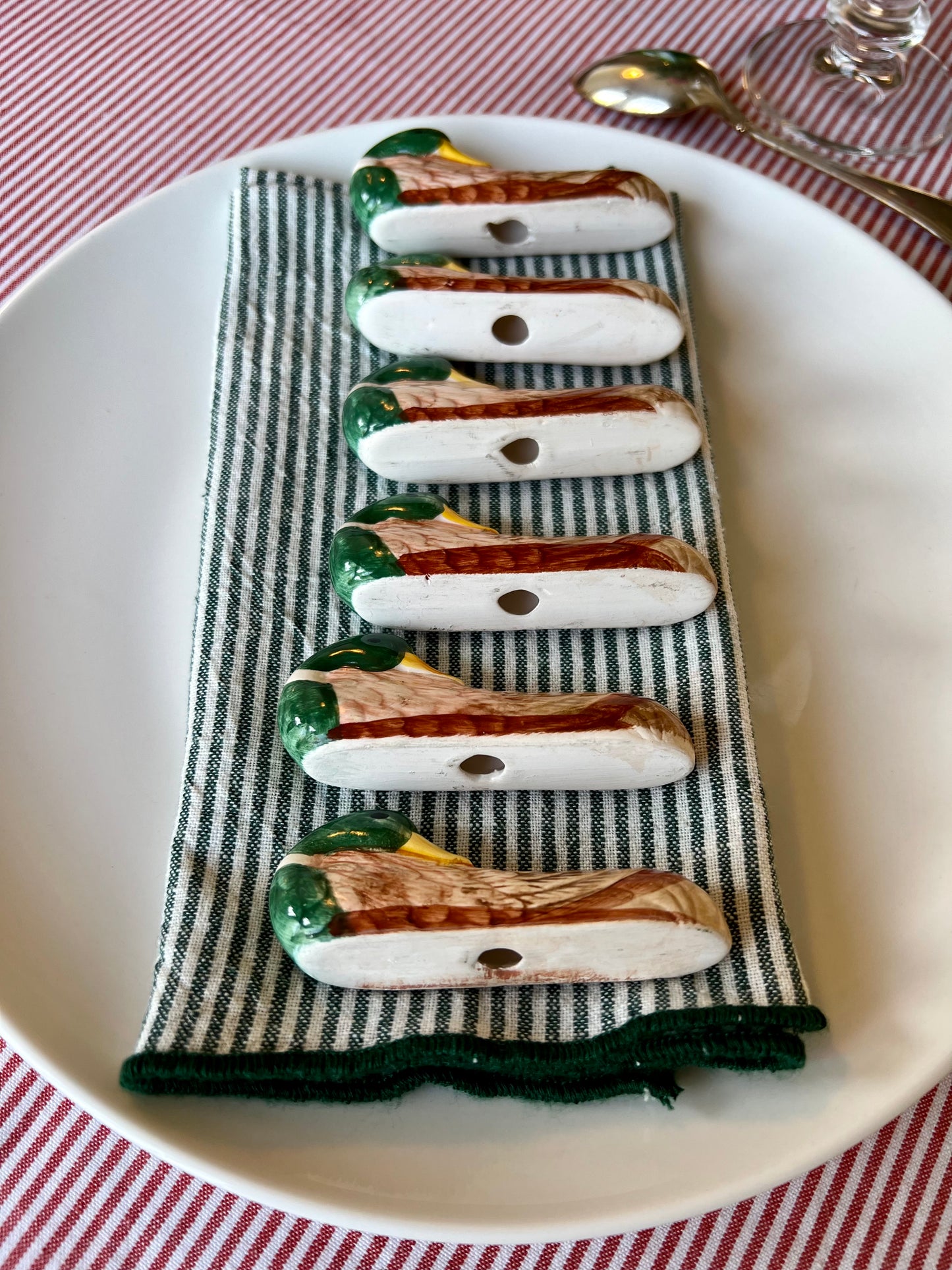 6 Porte-couteaux canard