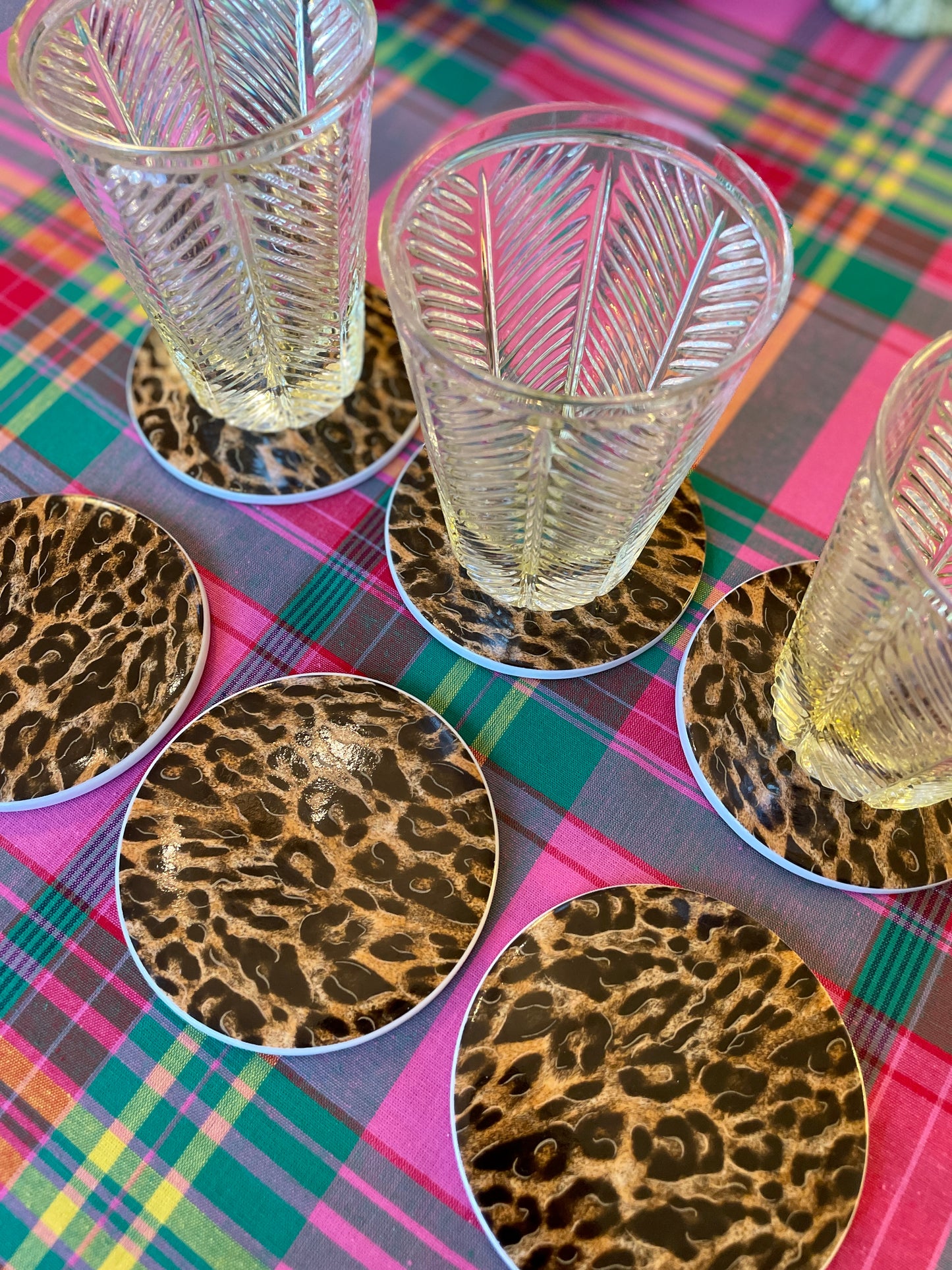 Dessous de verres léopard
