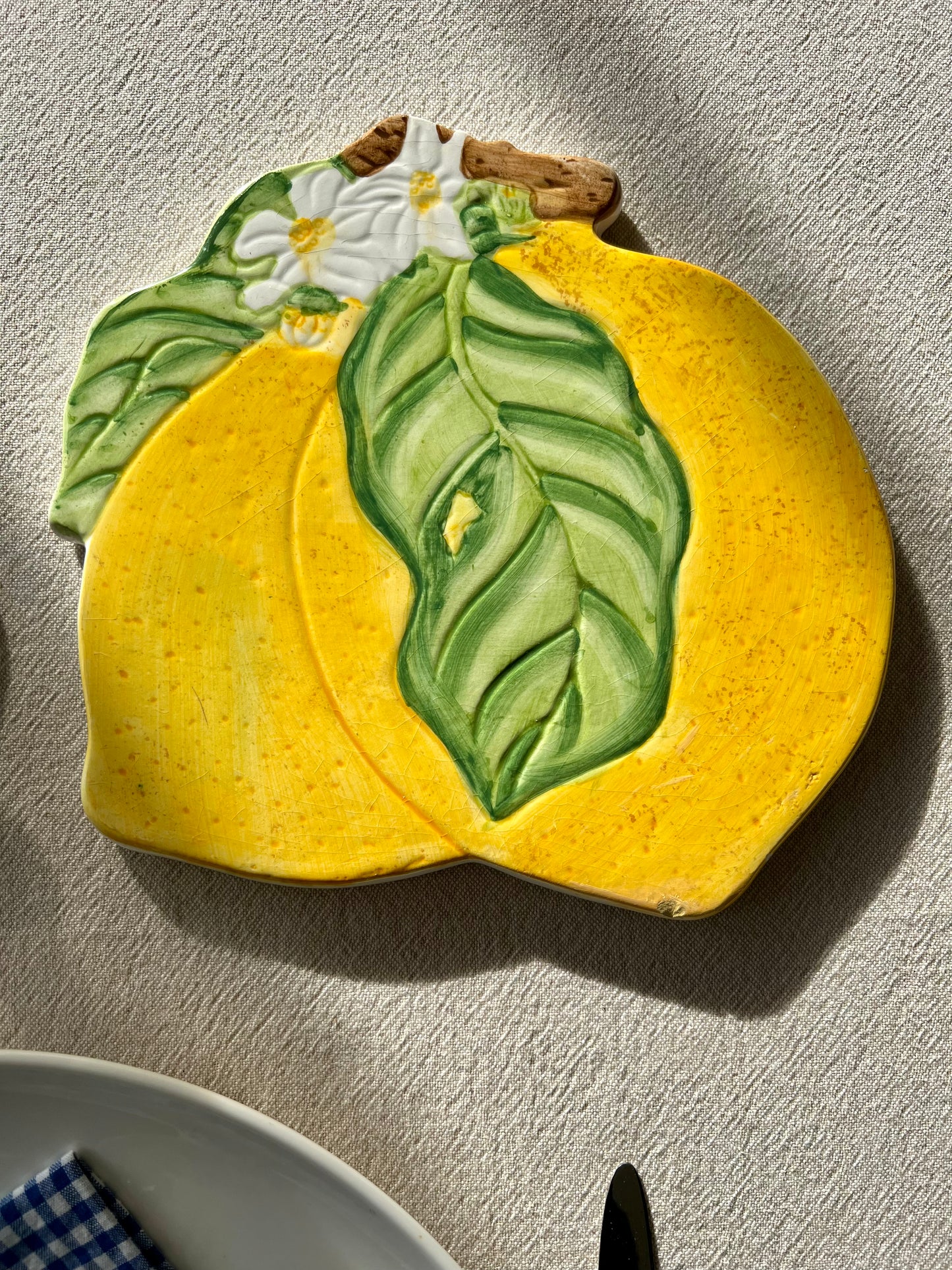 Dessous de plat citron