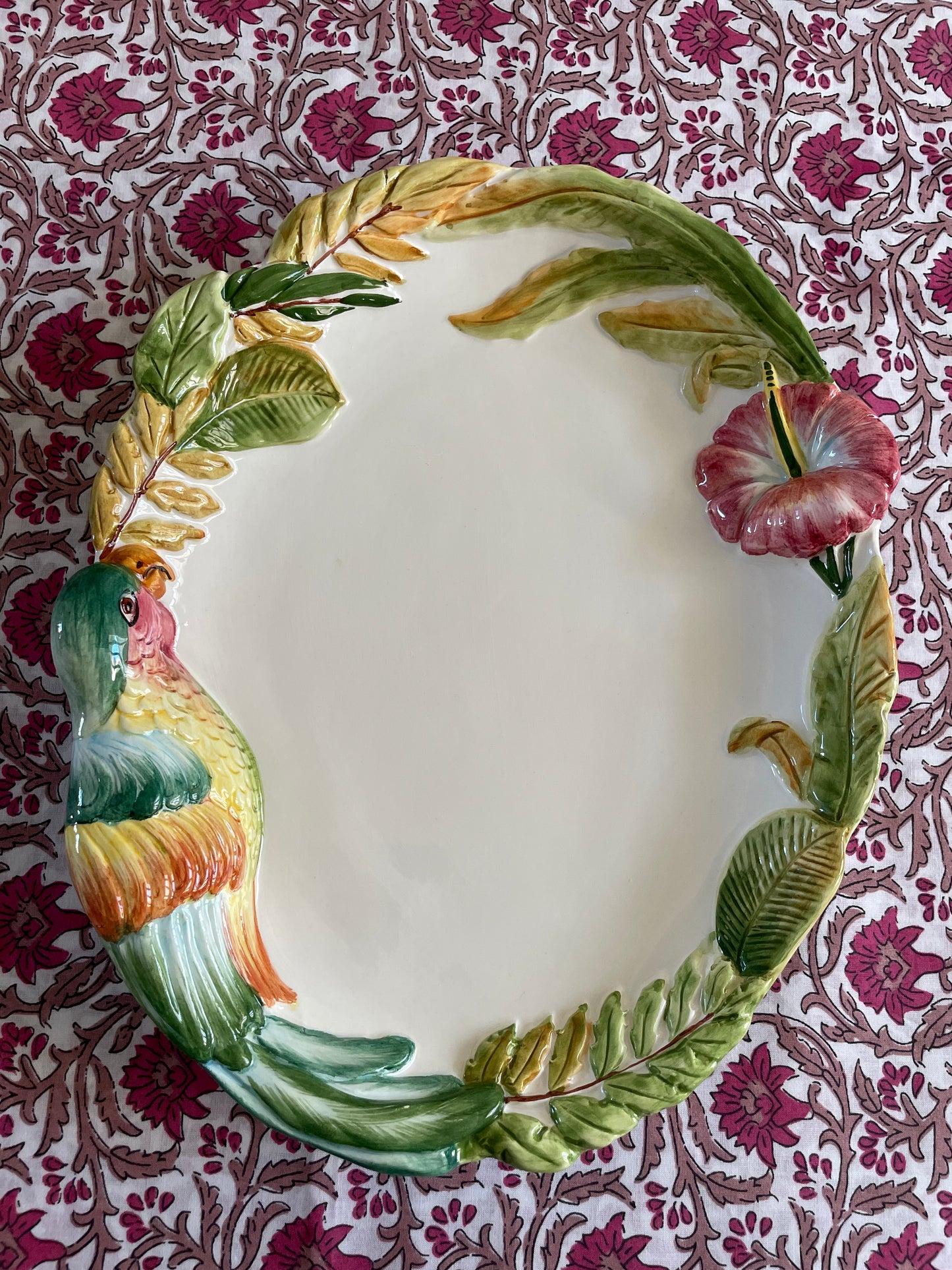 Petit plat perroquet