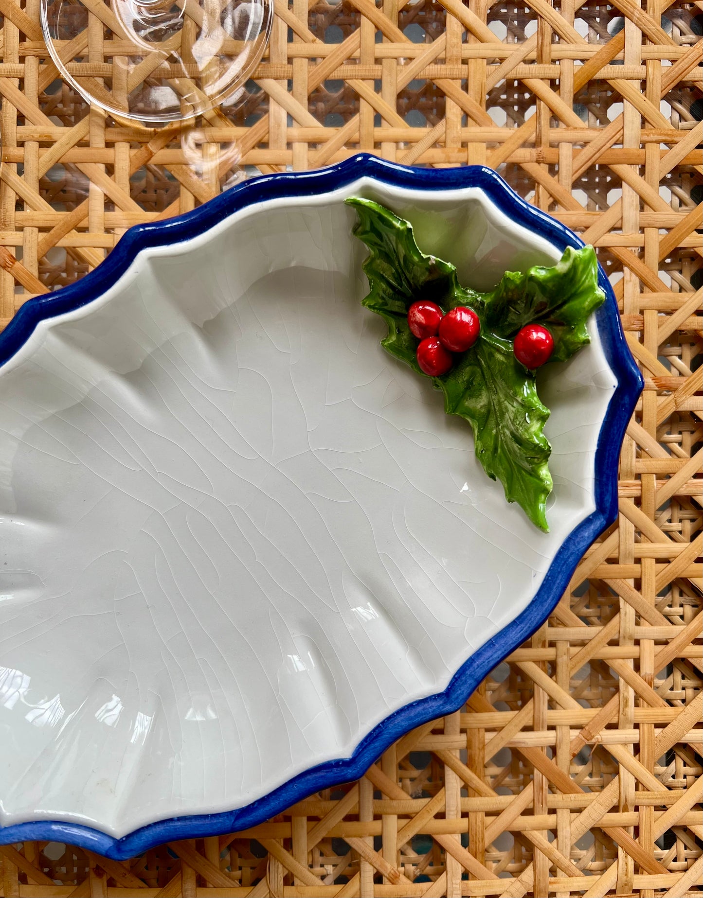 Petit plat houx made in Italy