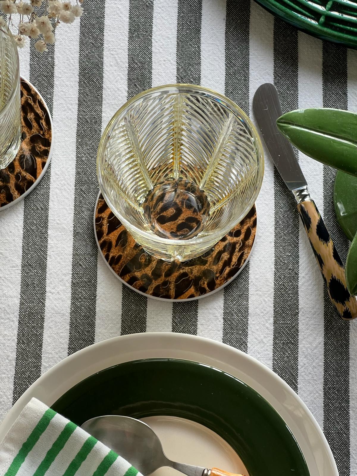 Dessous de verres léopard