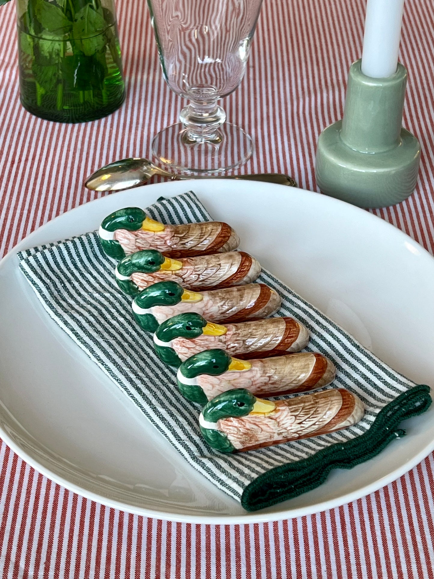 6 Porte-couteaux canard