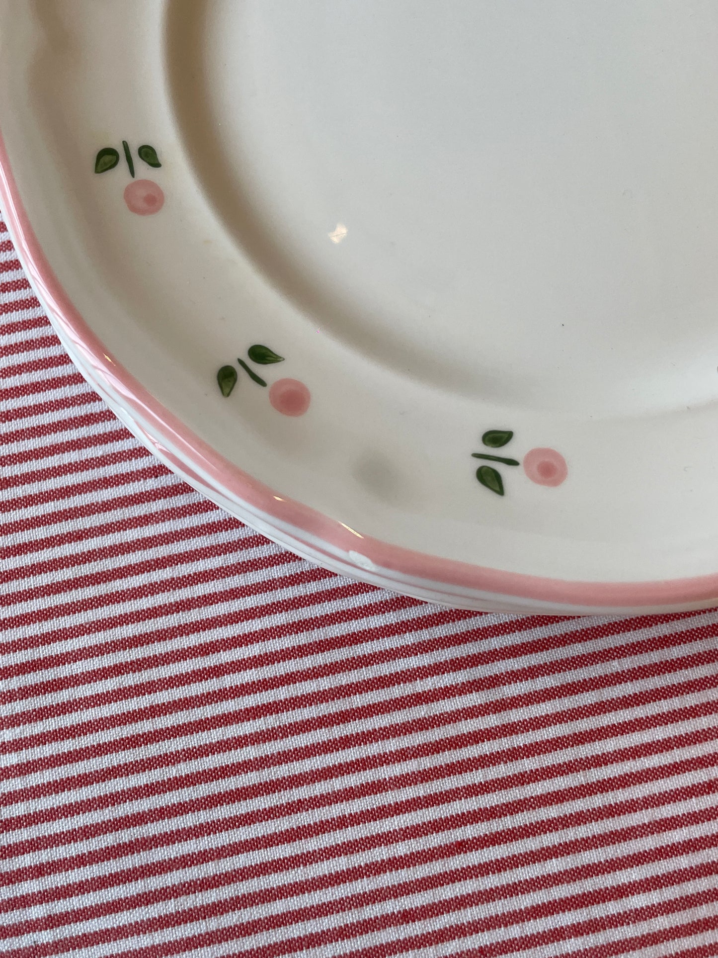 8 assiettes à dessert peintes à la main Made in Italy