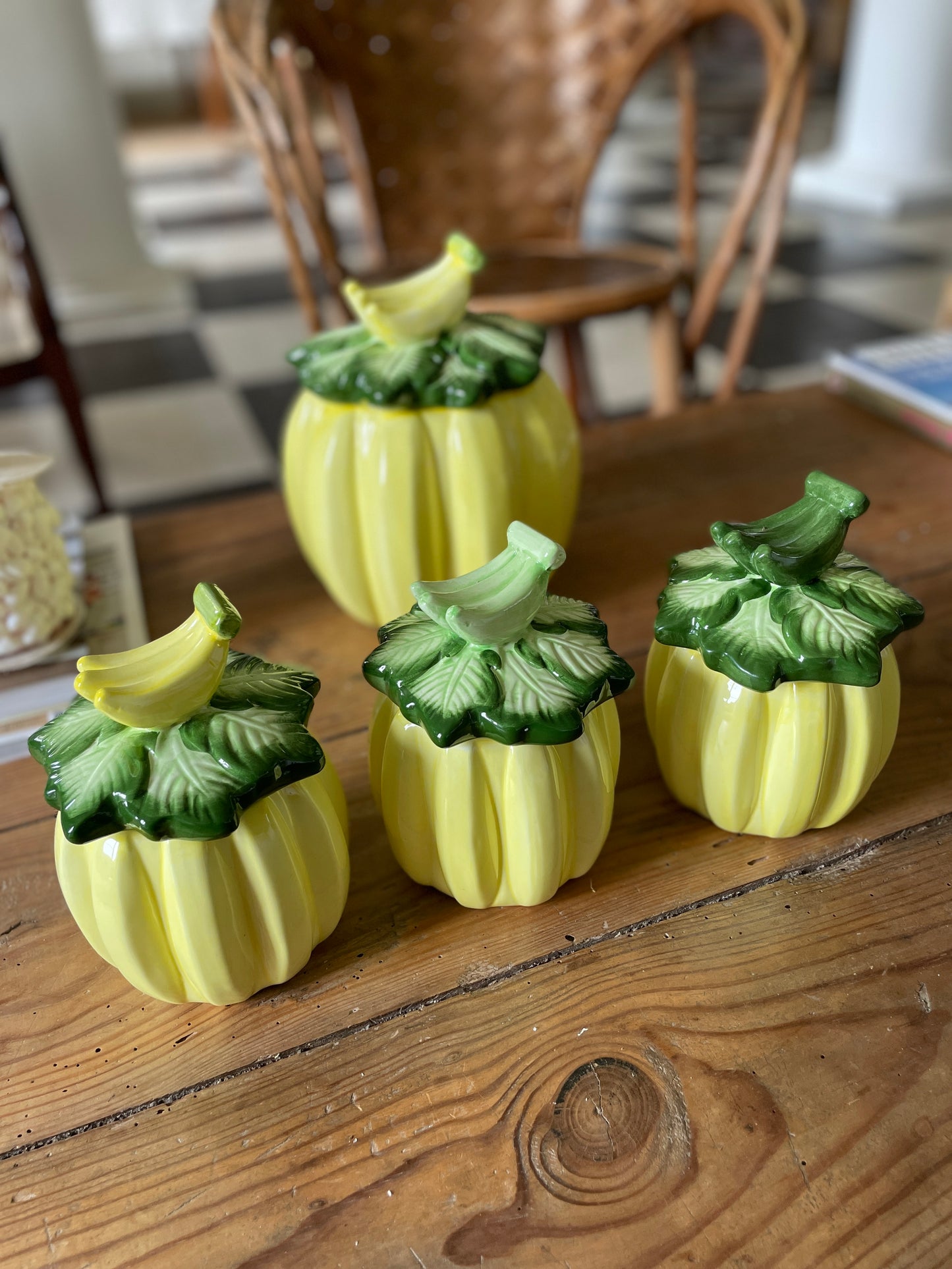 Pots décoratifs banane Made in Italy