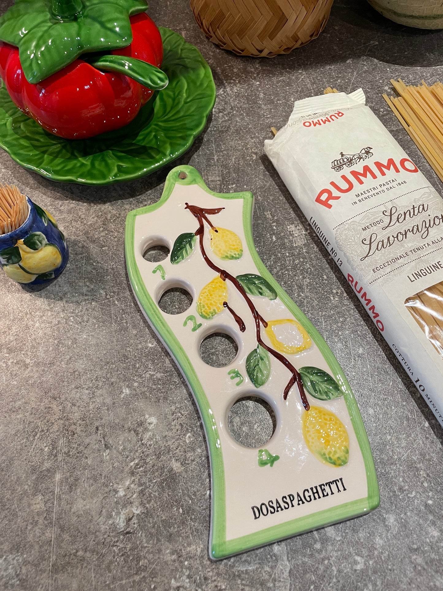 Décoration murale/mesure spaghetti Made in Italy