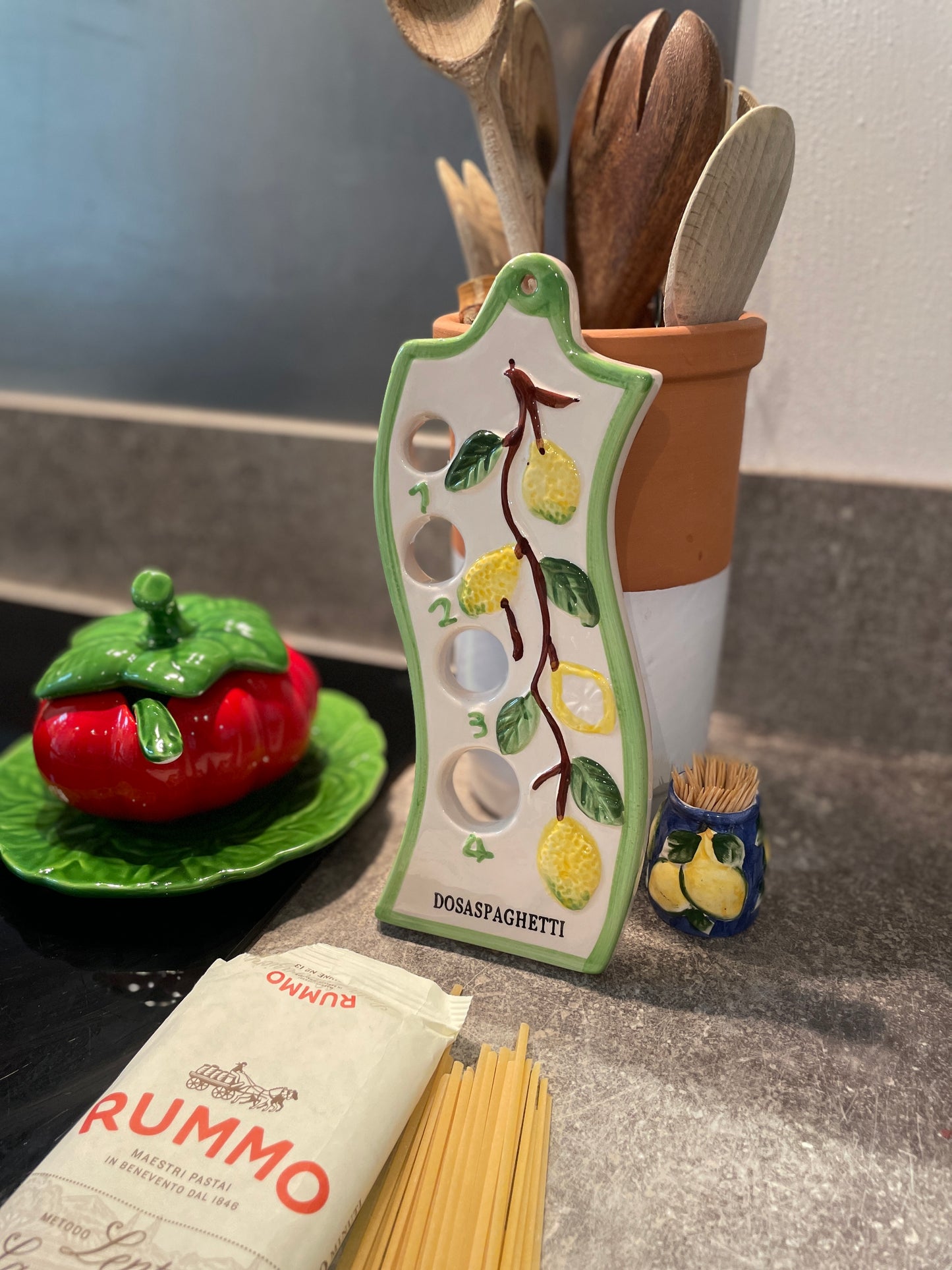 Décoration murale/mesure spaghetti Made in Italy