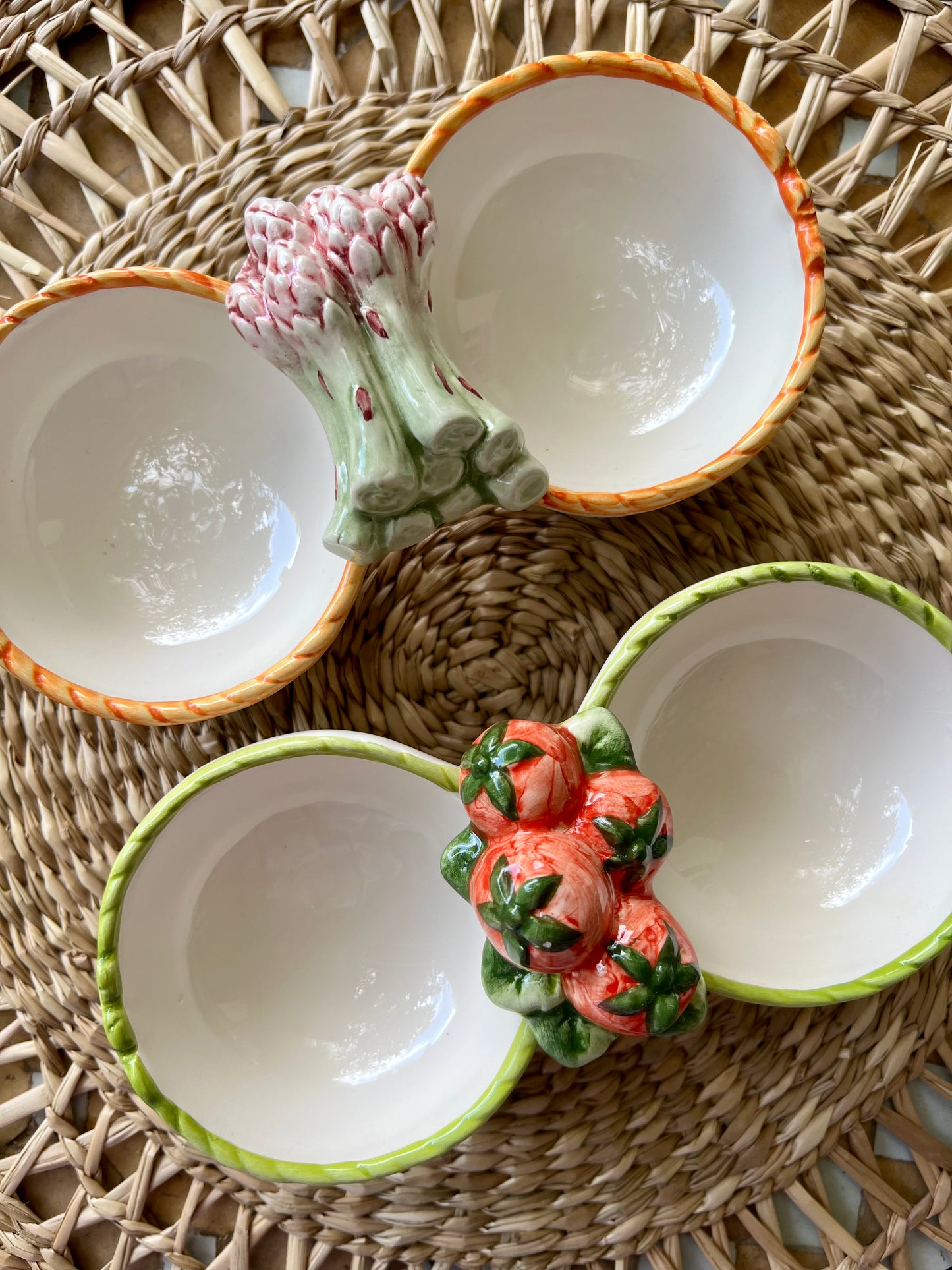 Ensemble de deux petits ramequins apéro