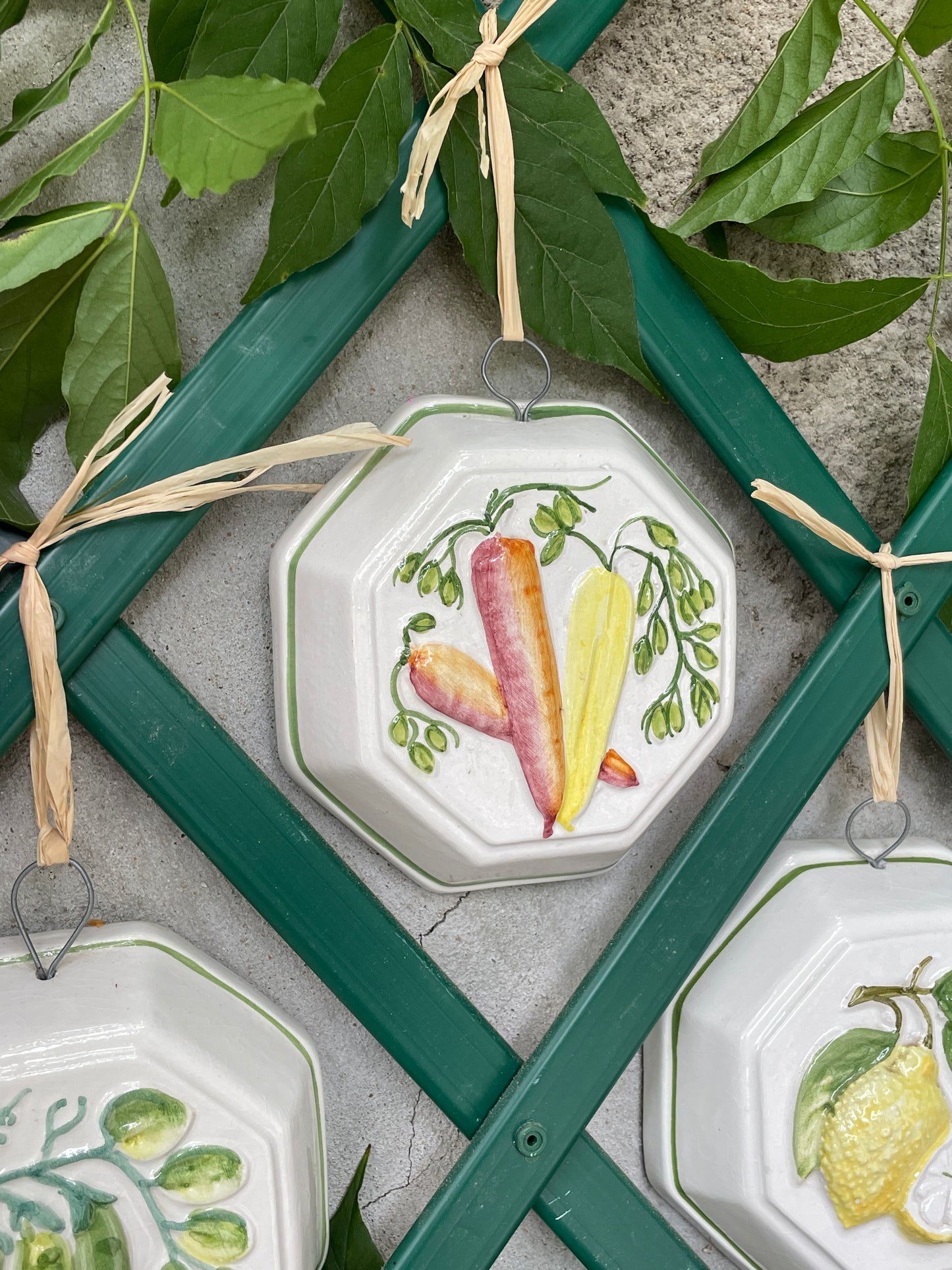 3 petites décorations murales Made in Italy