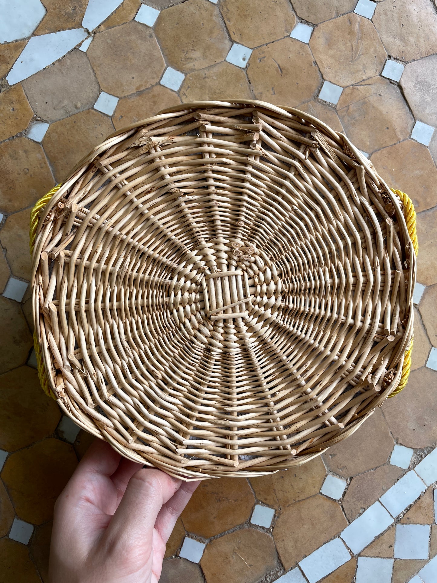 Petit plateau/décoration motif citron