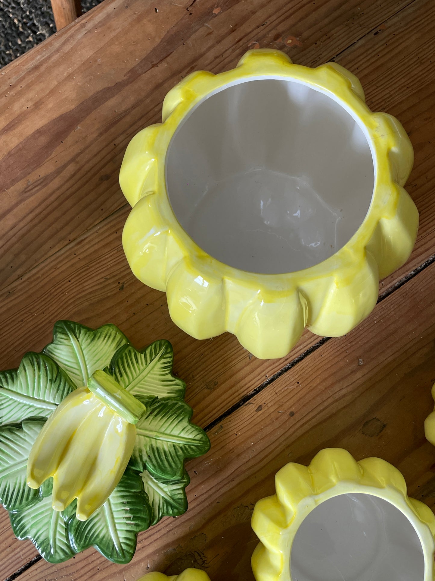 Pots décoratifs banane Made in Italy