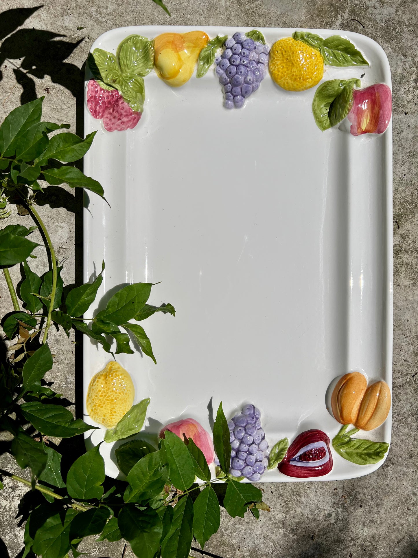 Grand plat fruit