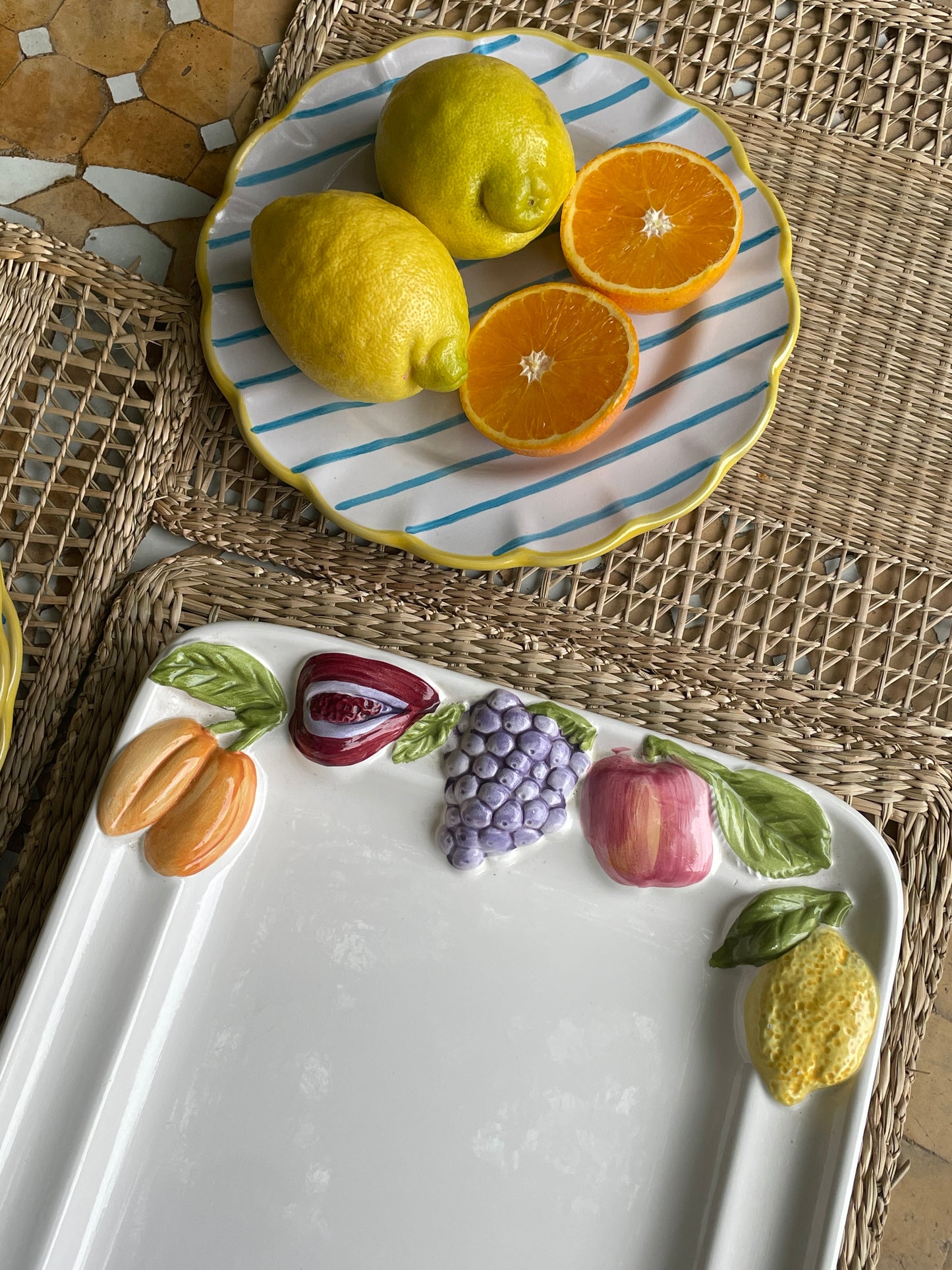 Grand plat fruit