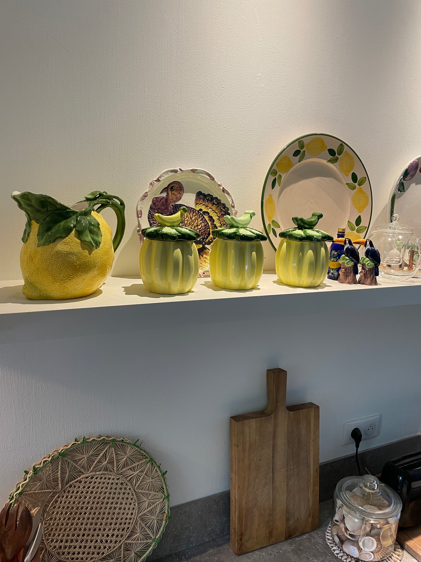 Pots décoratifs banane Made in Italy