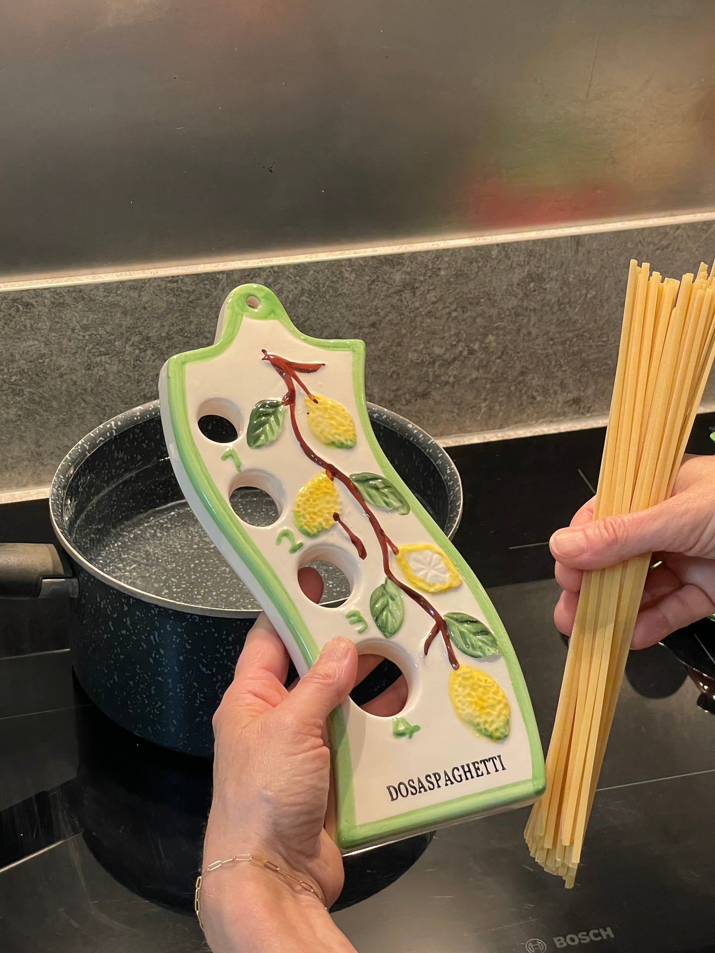 Décoration murale/mesure spaghetti Made in Italy