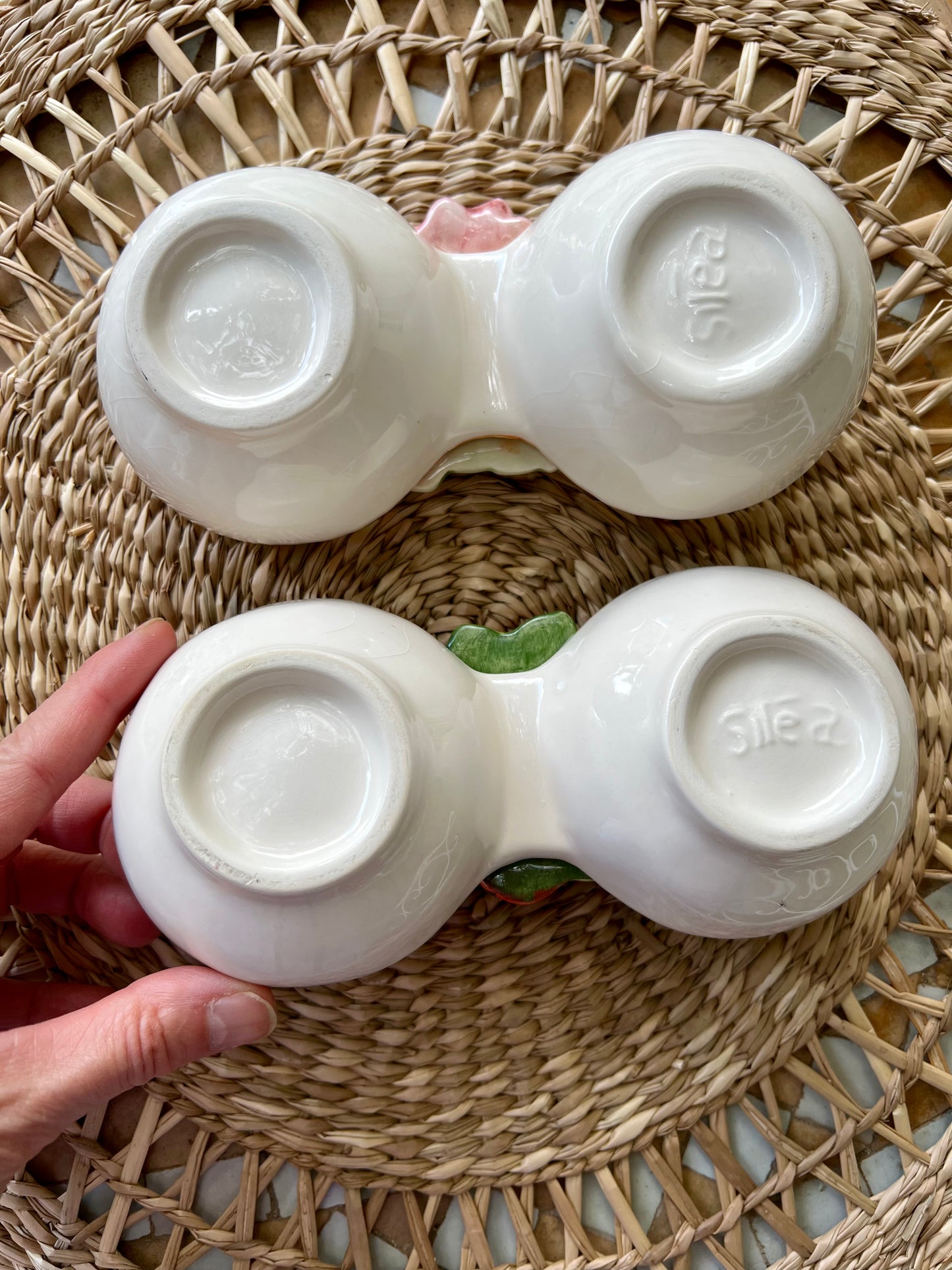 Ensemble de deux petits ramequins apéro