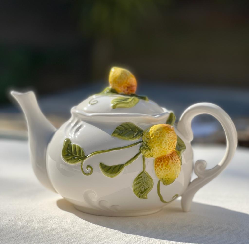 Théière citron