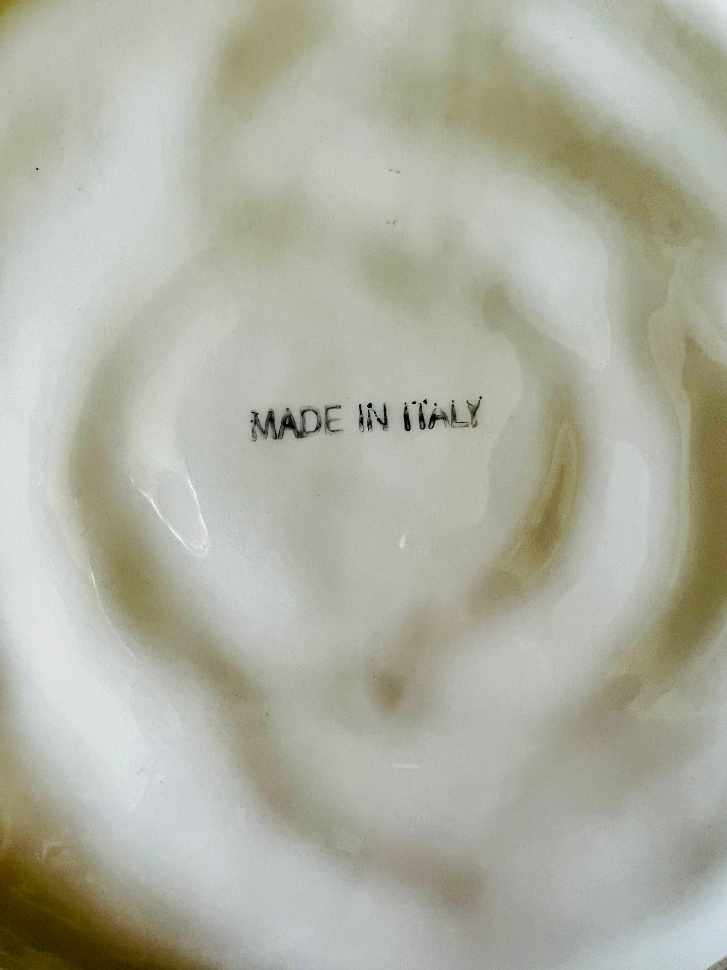Théière et plat Rose Made in Italy