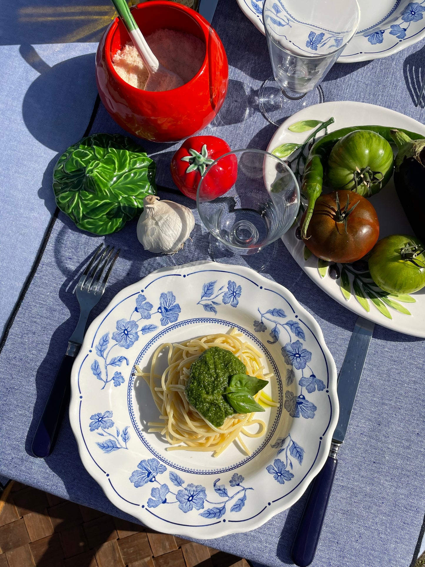 8 assiettes creuses italiennes fleurs