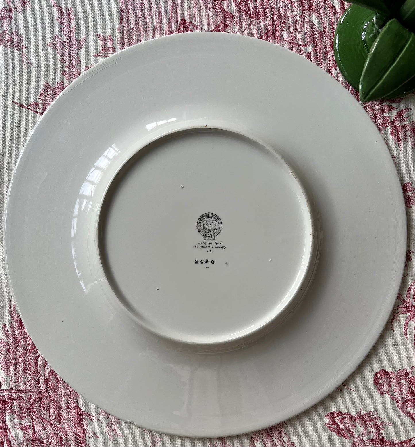 12 assiettes de présentation (vendues par 6) Made in Italy