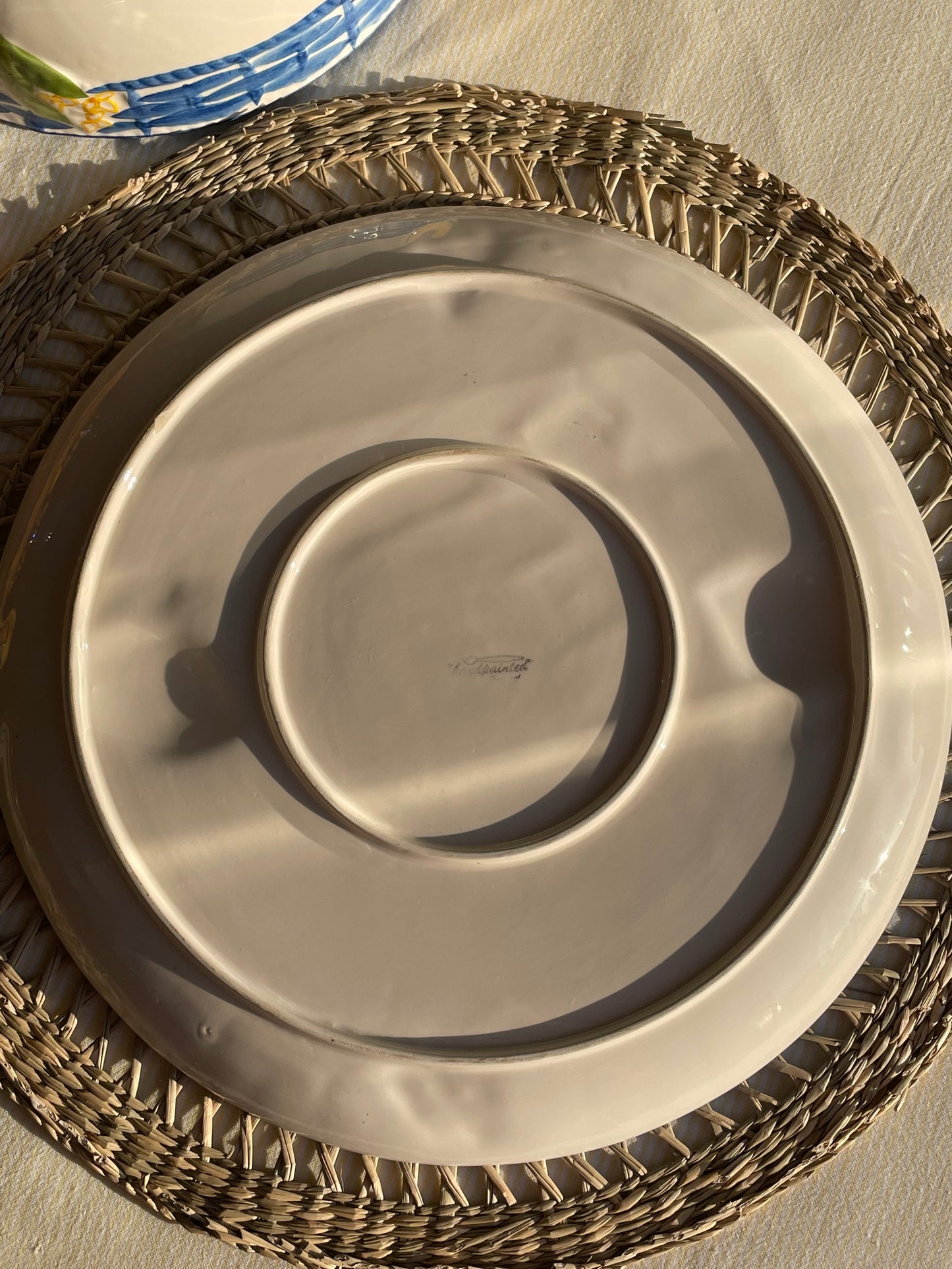 Saladier et plat citrons Made in Italy