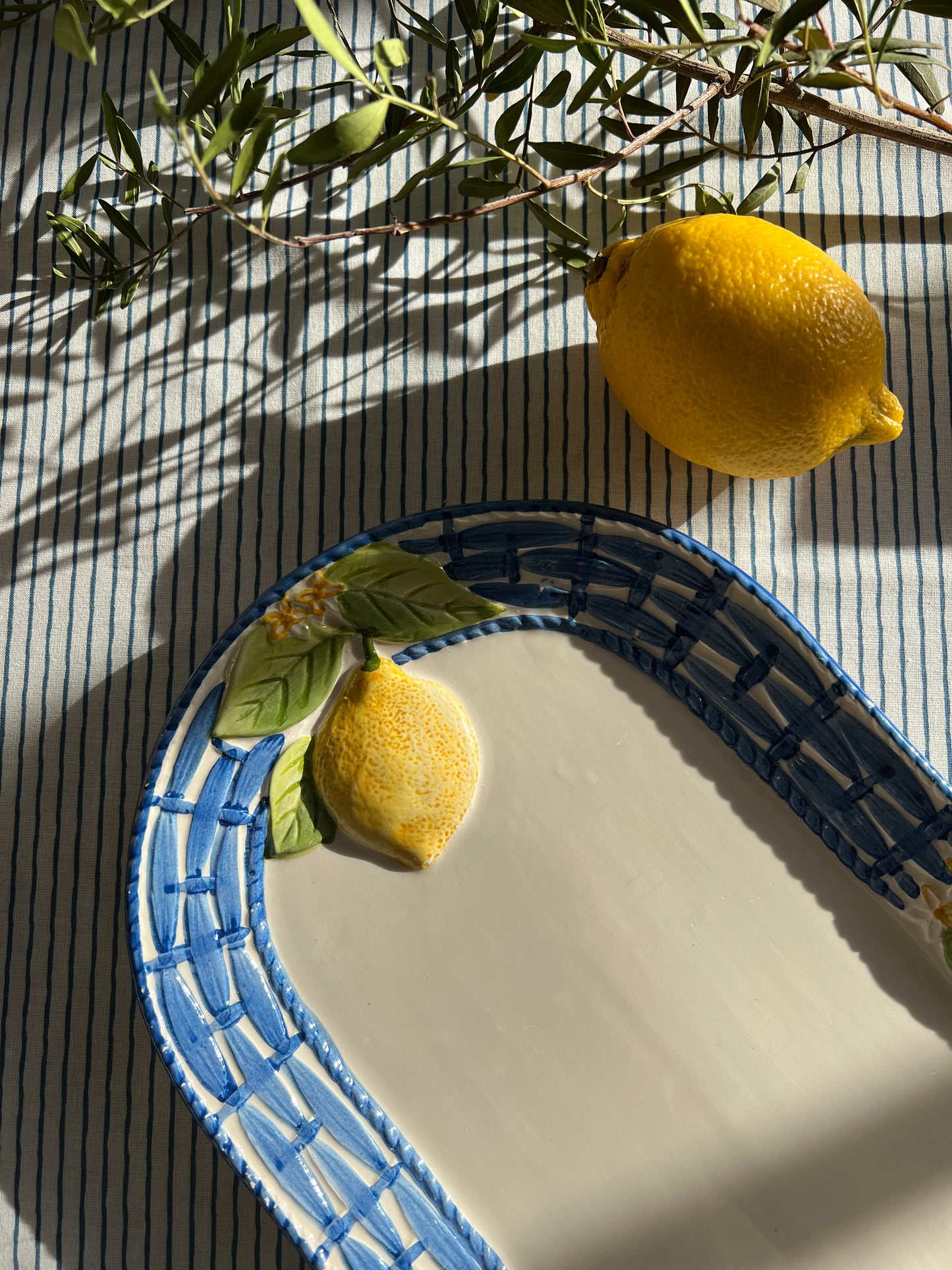 Plat à cake citrons Italy