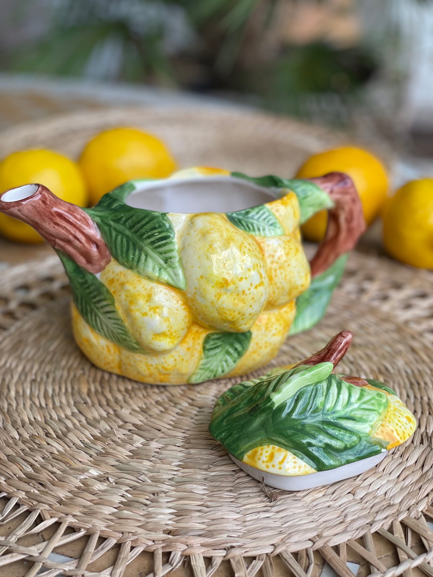 Théière citron