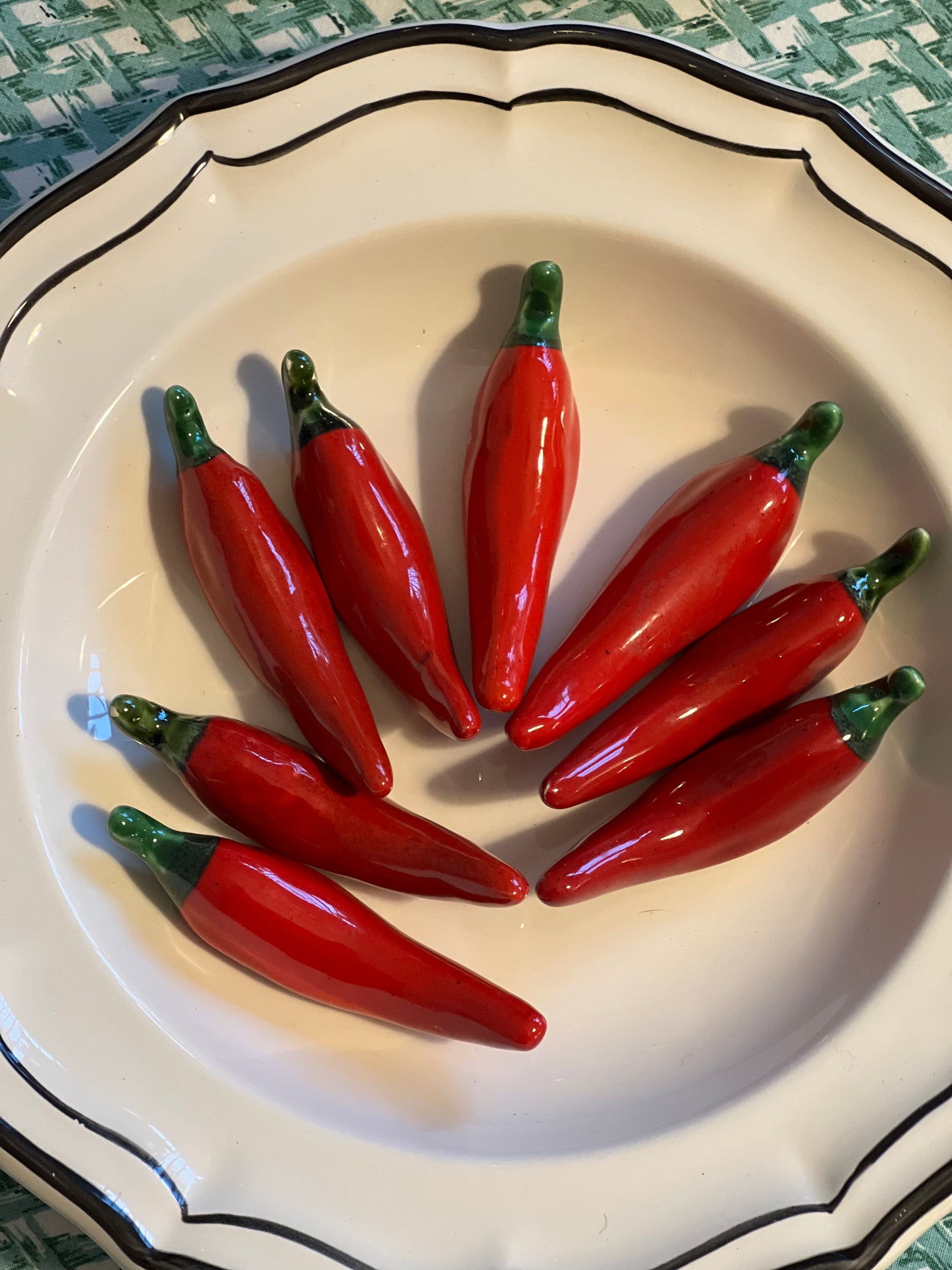 12 porte-couteaux piments