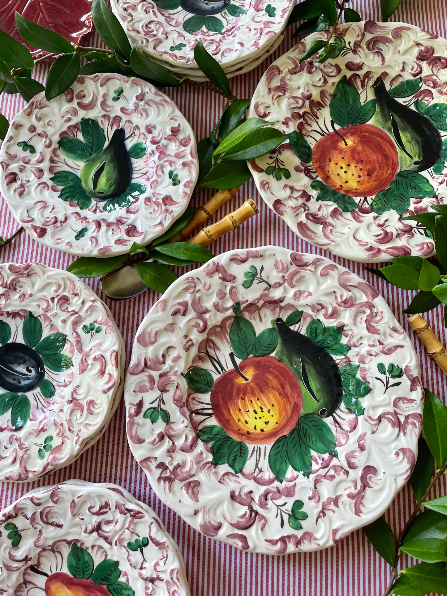 2 assiettes de présentation/plat Made in Italy