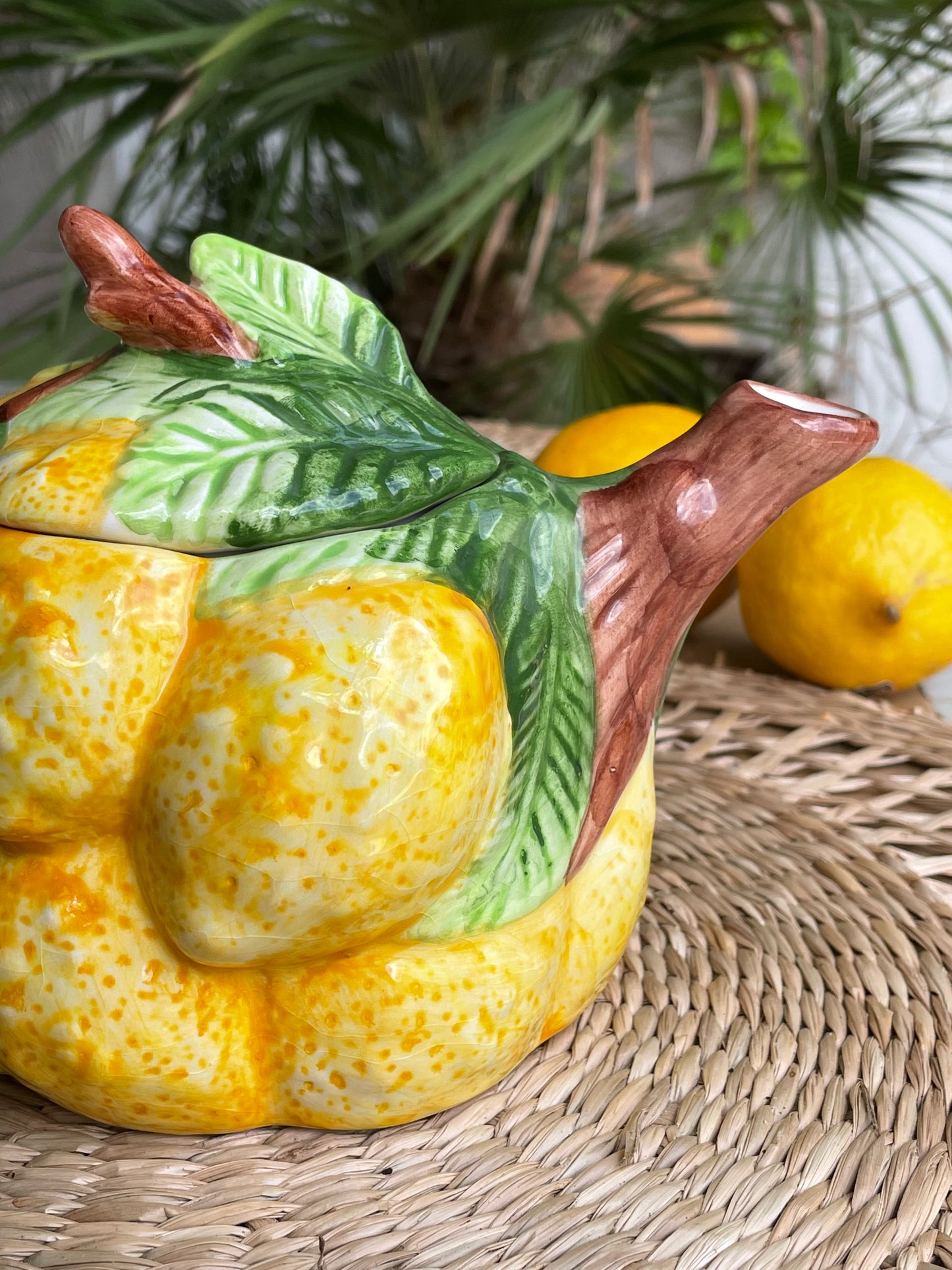 Théière citron