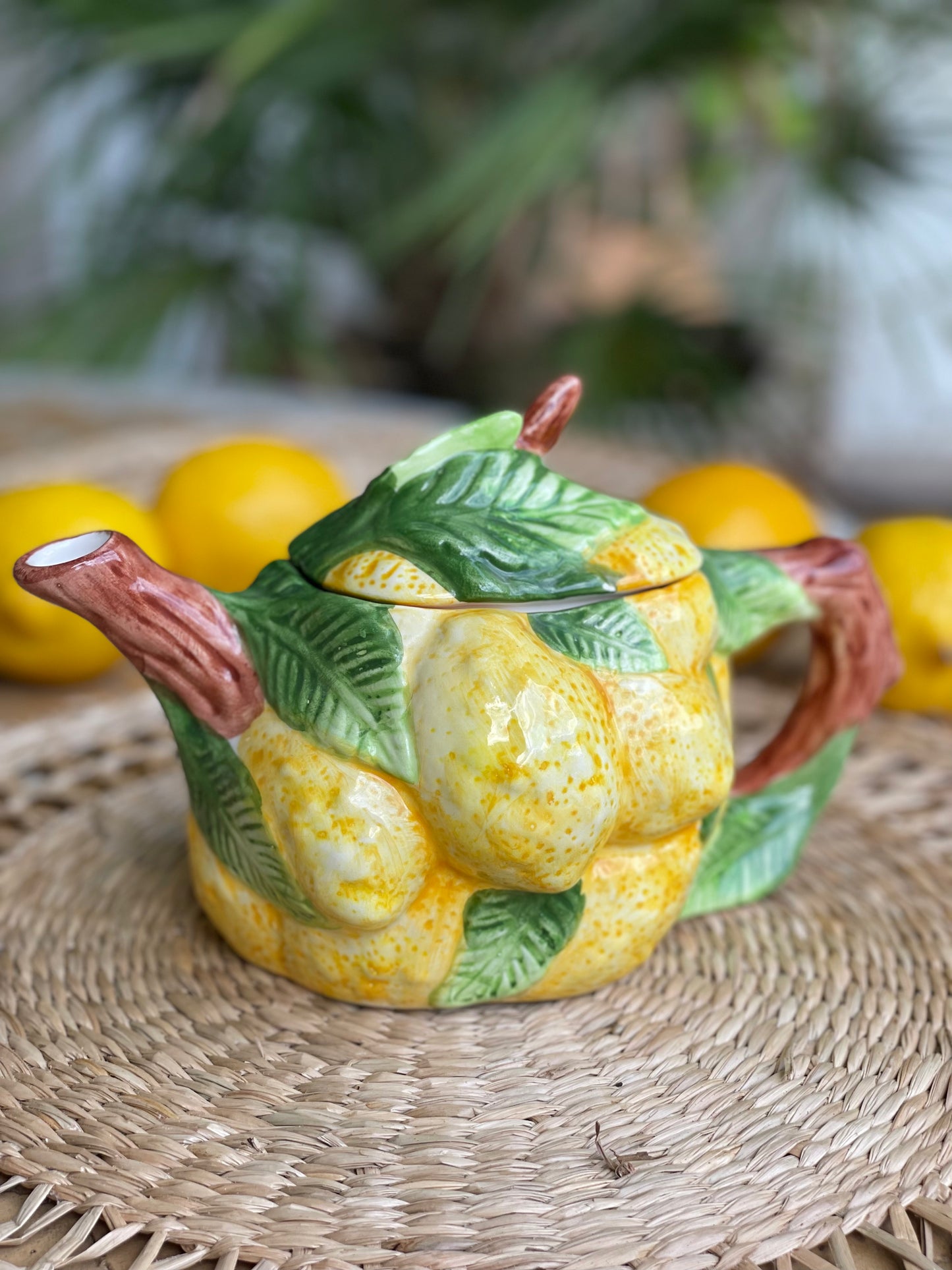 Théière citron