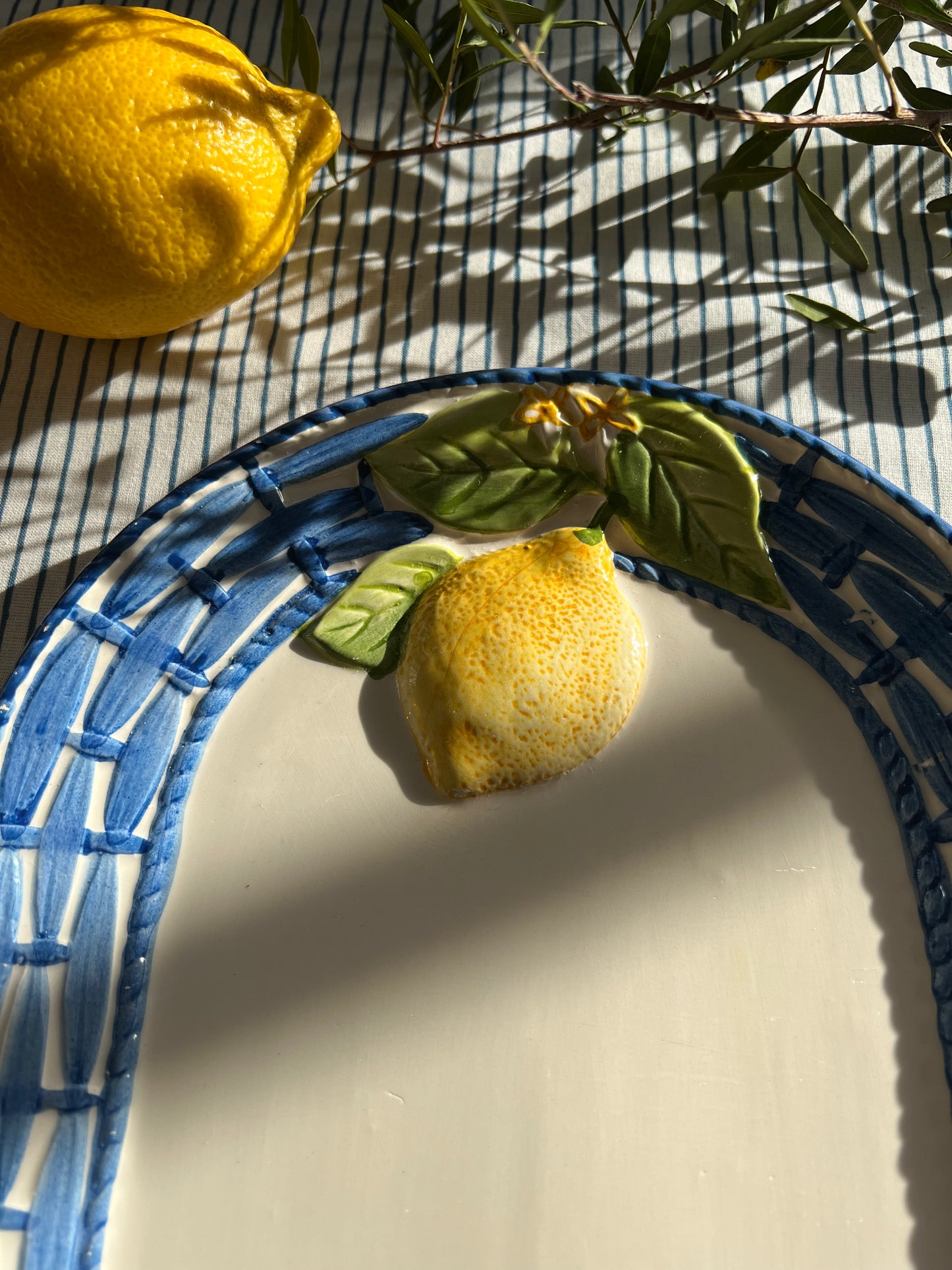 Plat à cake citrons Italy