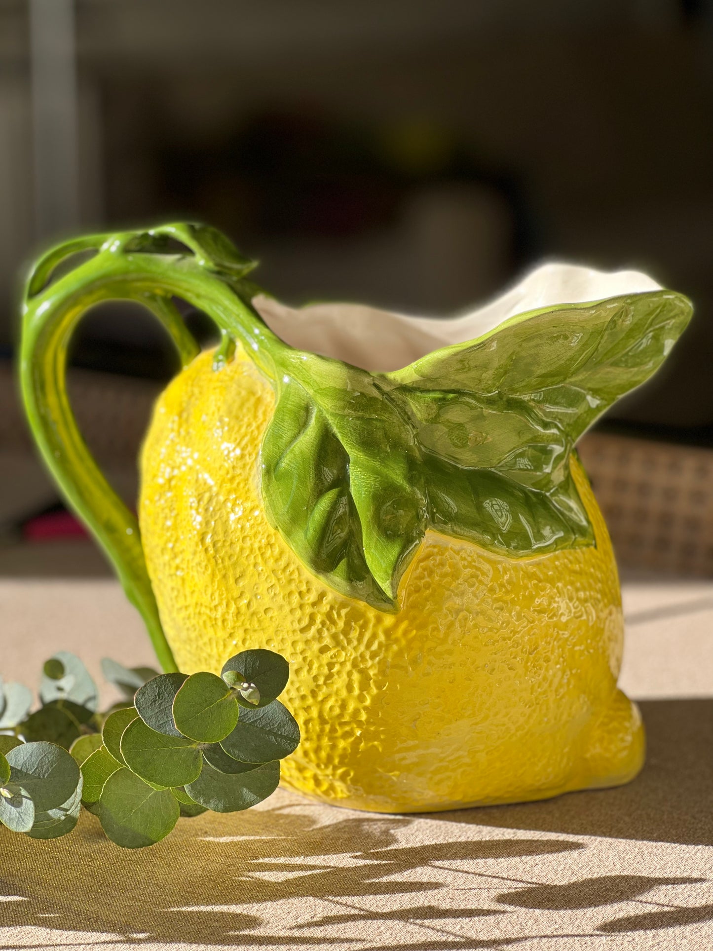 Pichet en forme de citron