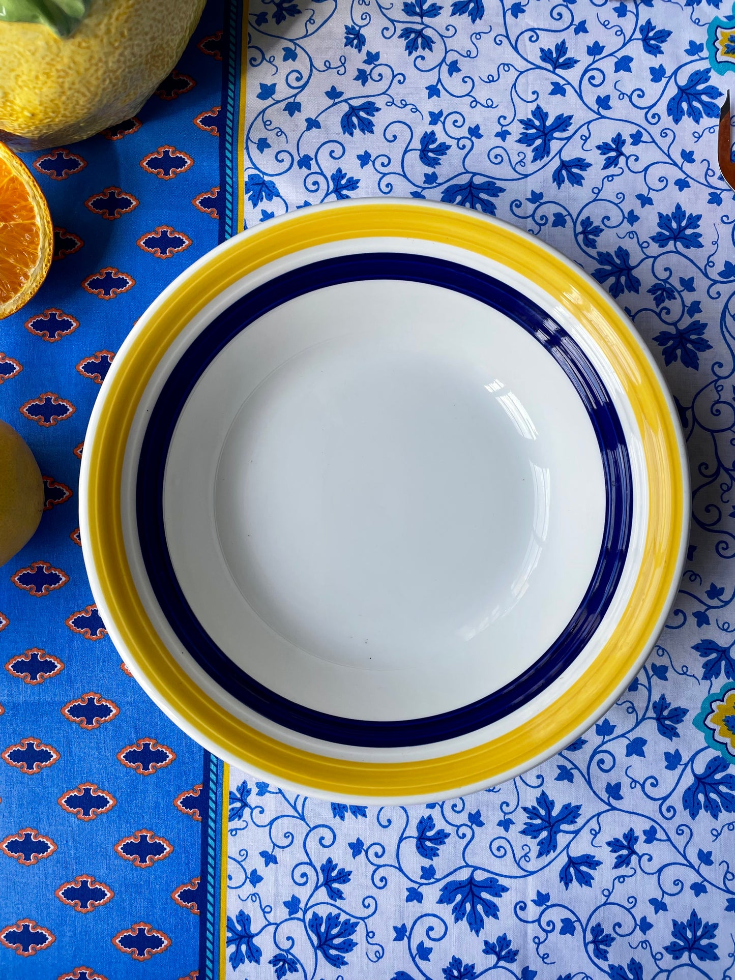Saladier rayures Made in Italy