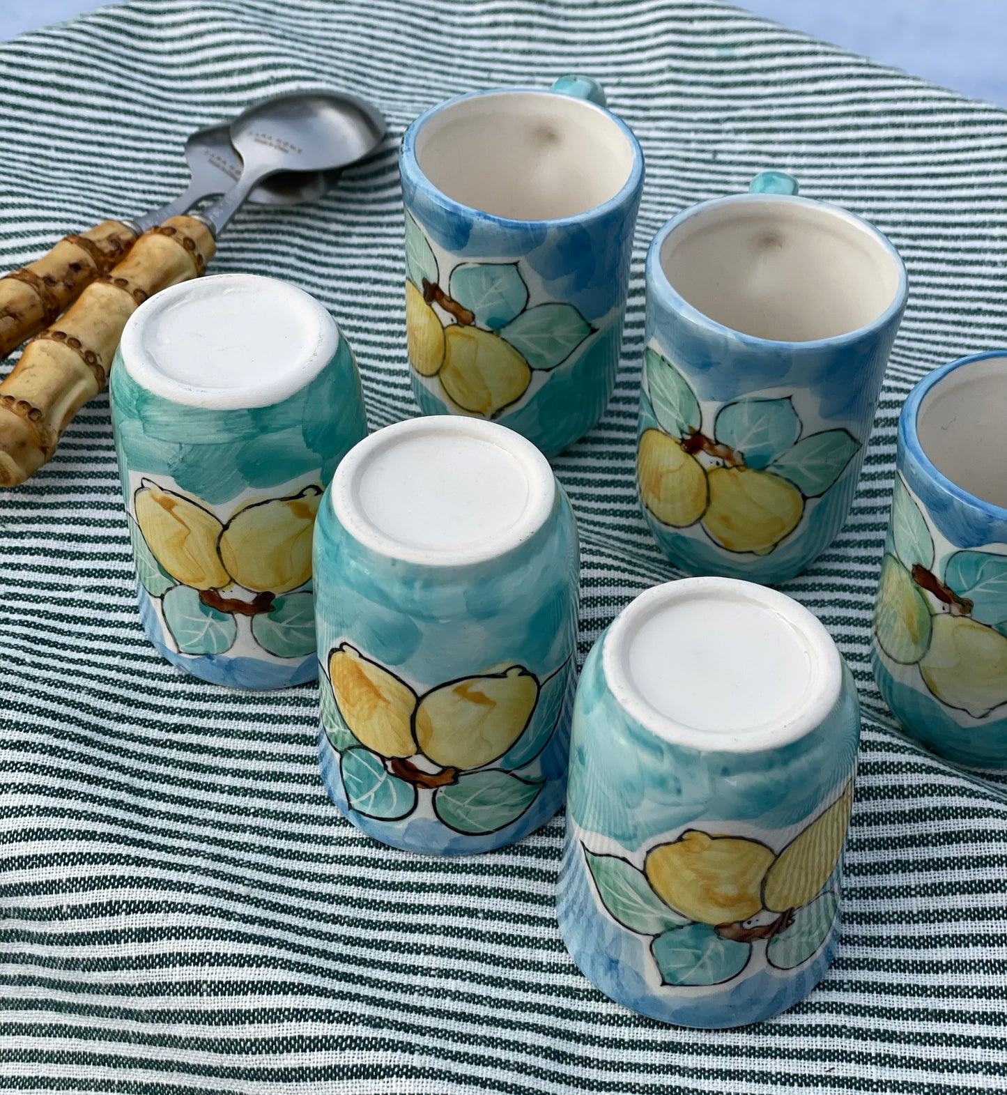 6 tasses à café/ tasses à limoncello