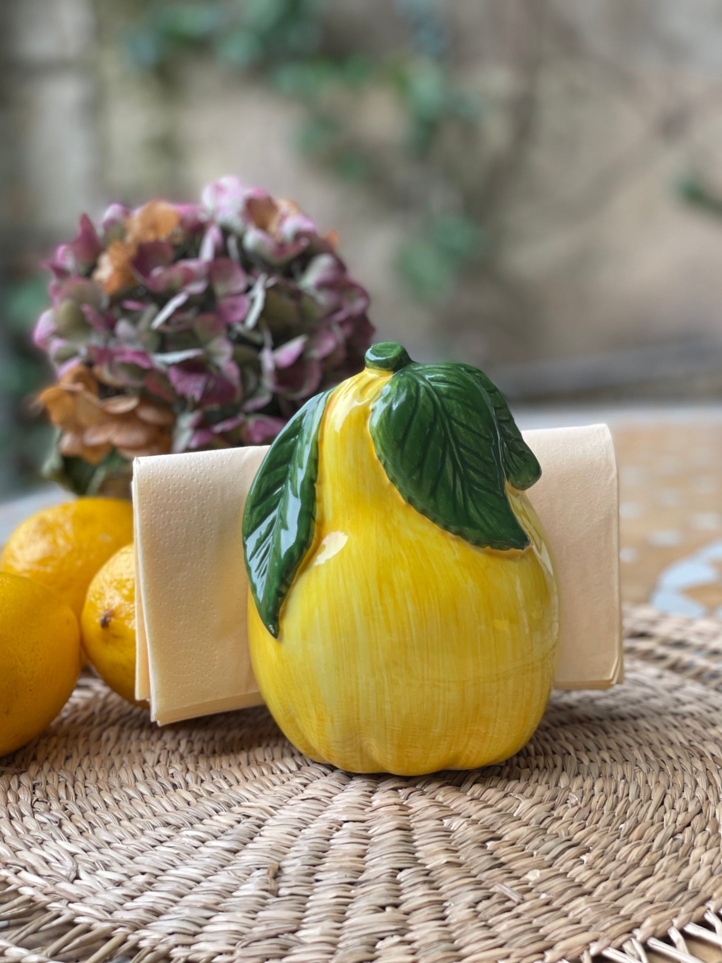 Porte serviettes poire Made in Italy
