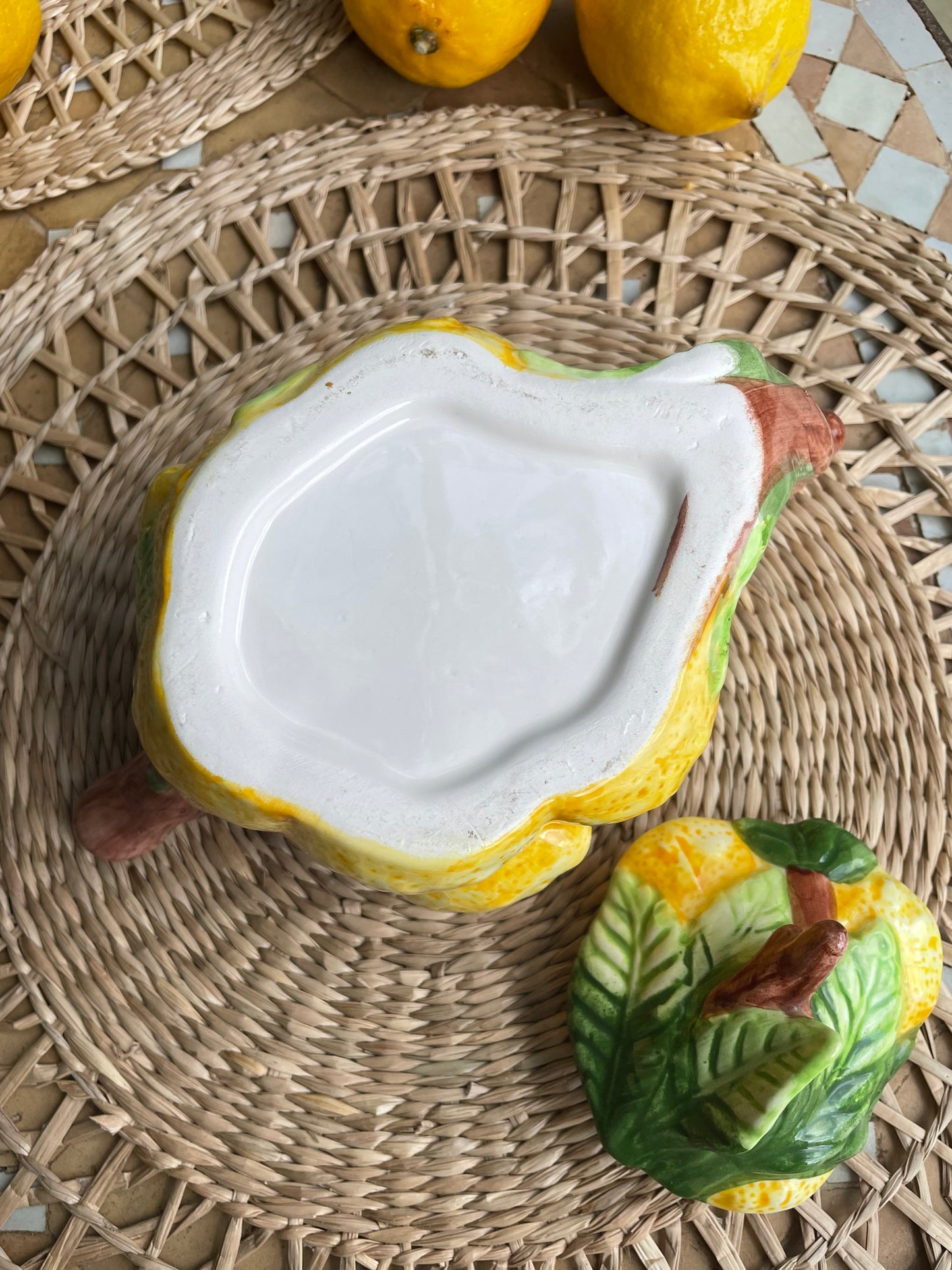 Théière citron