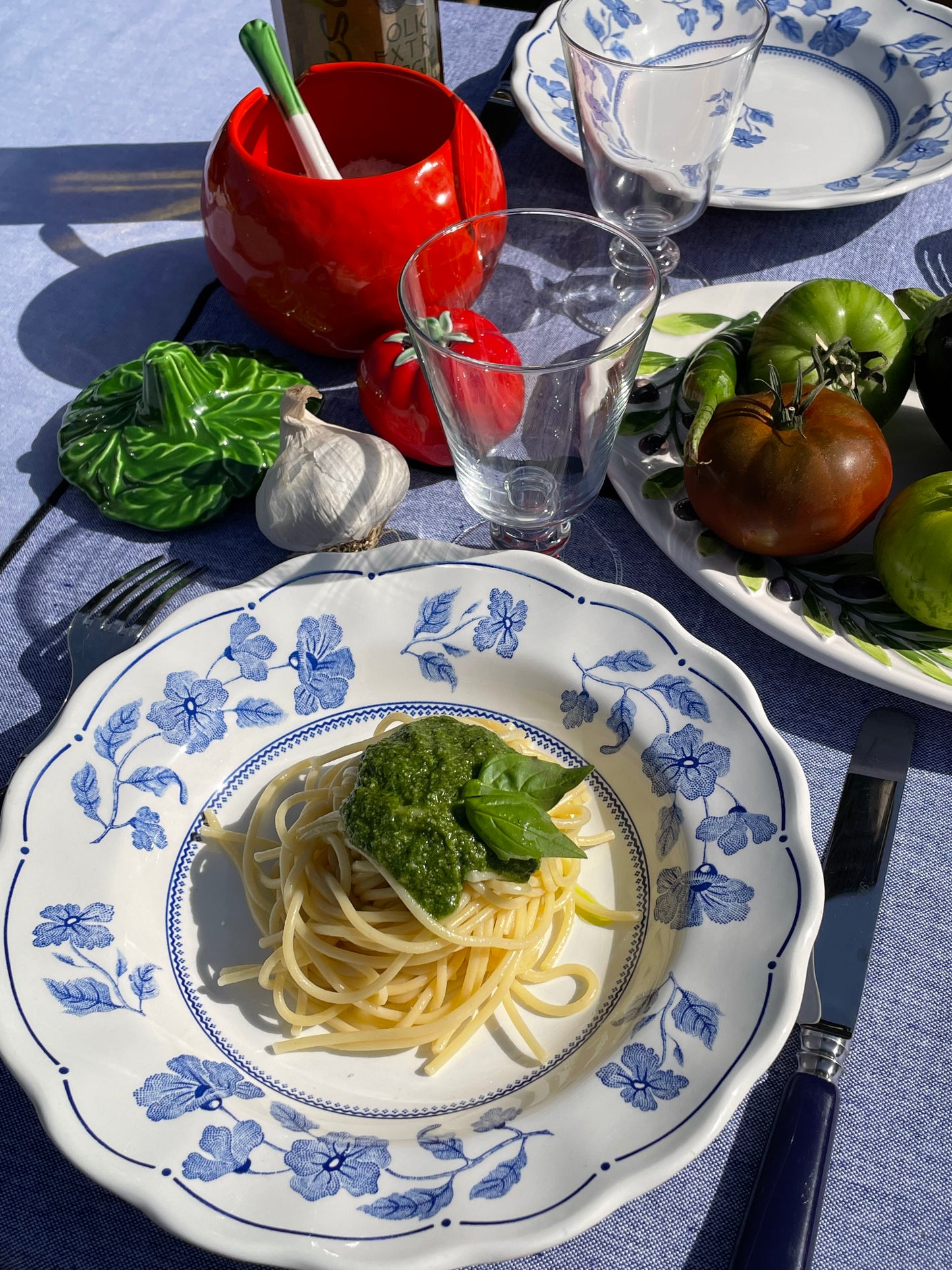 8 assiettes creuses italiennes fleurs