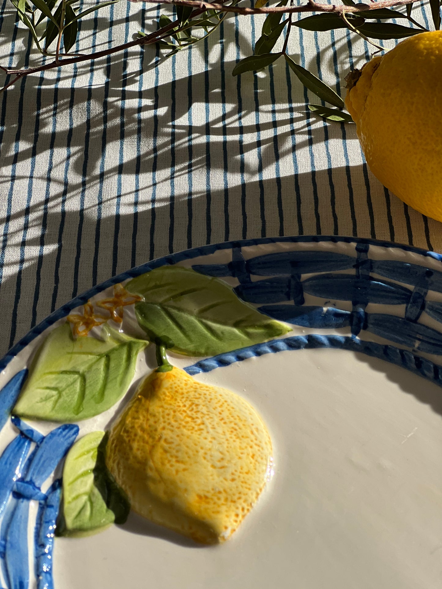 Plat à cake citrons Italy
