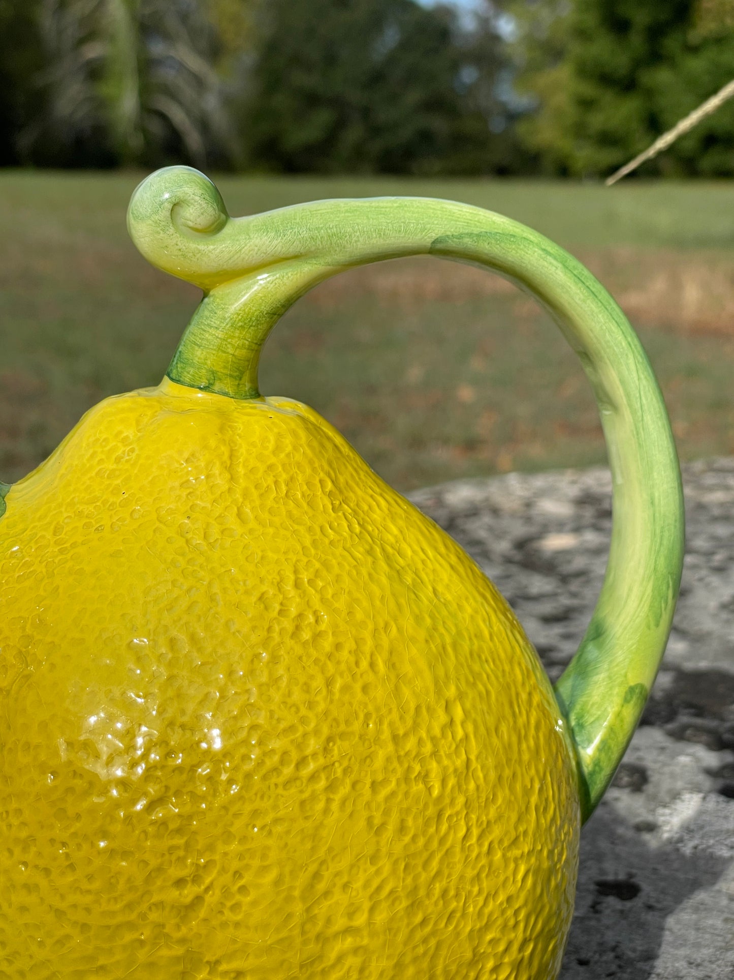 Pichet citron et feuilles Made in Italy