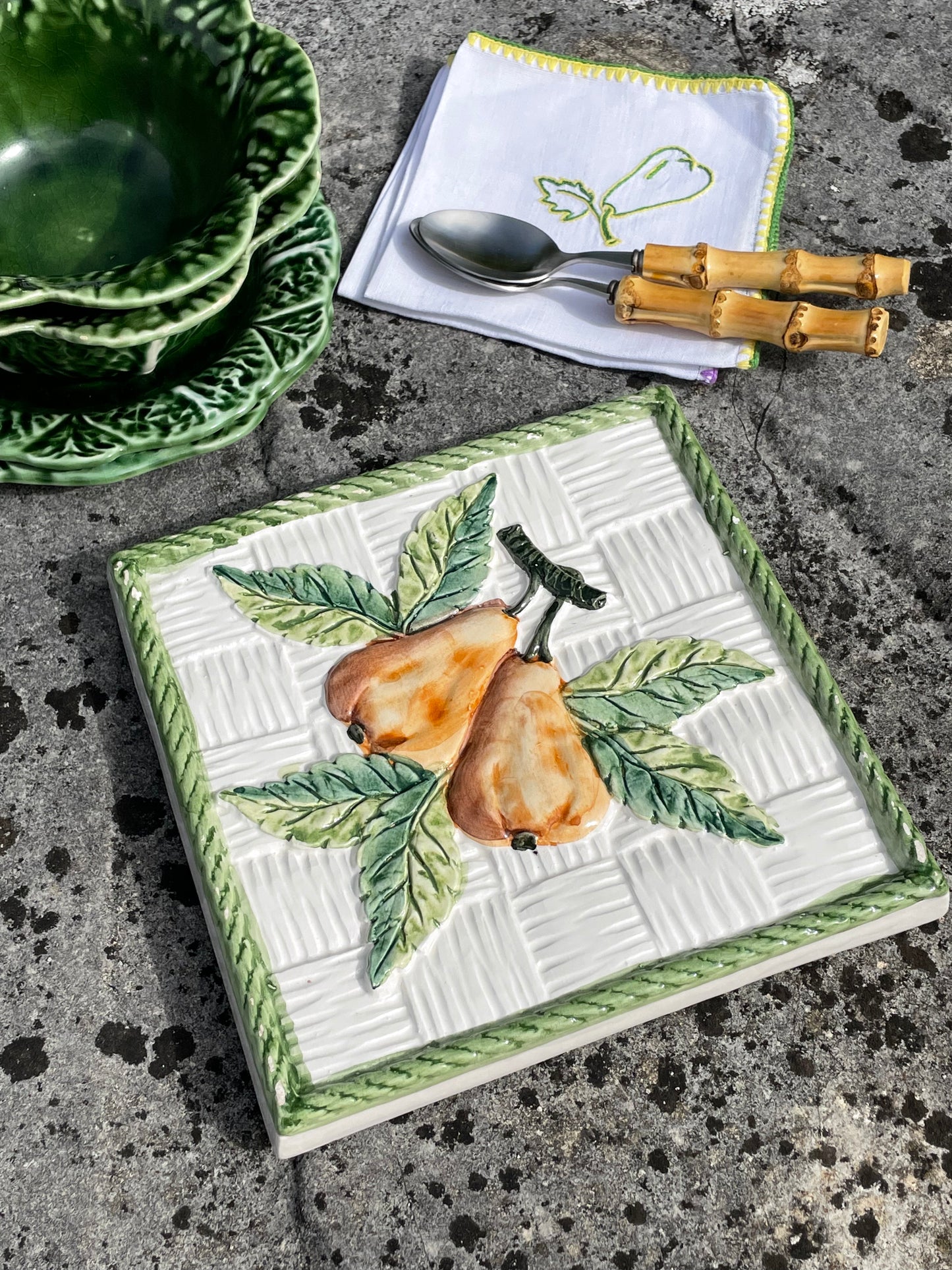 Dessous de plat poire