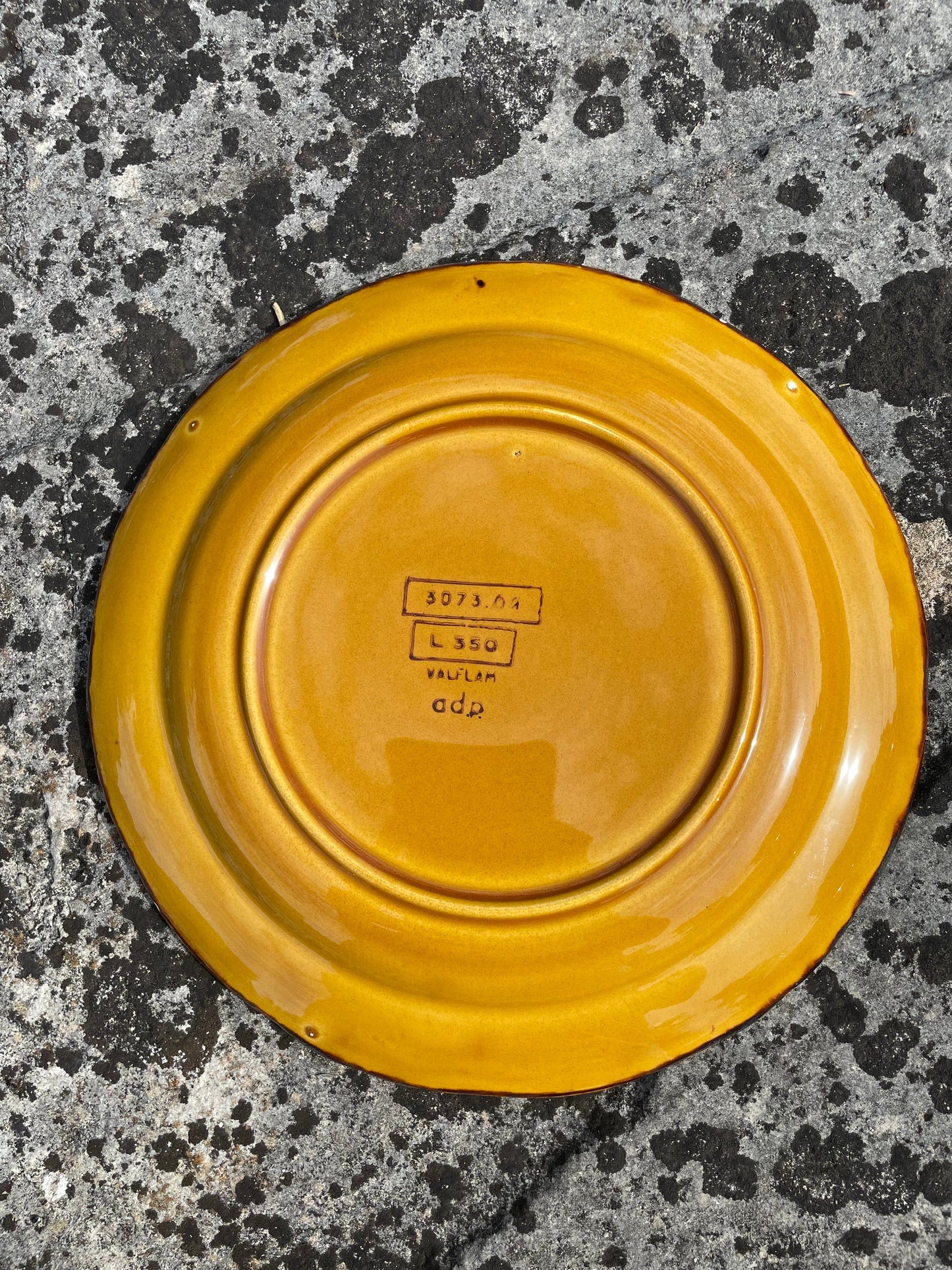 6 assiettes plates provençales